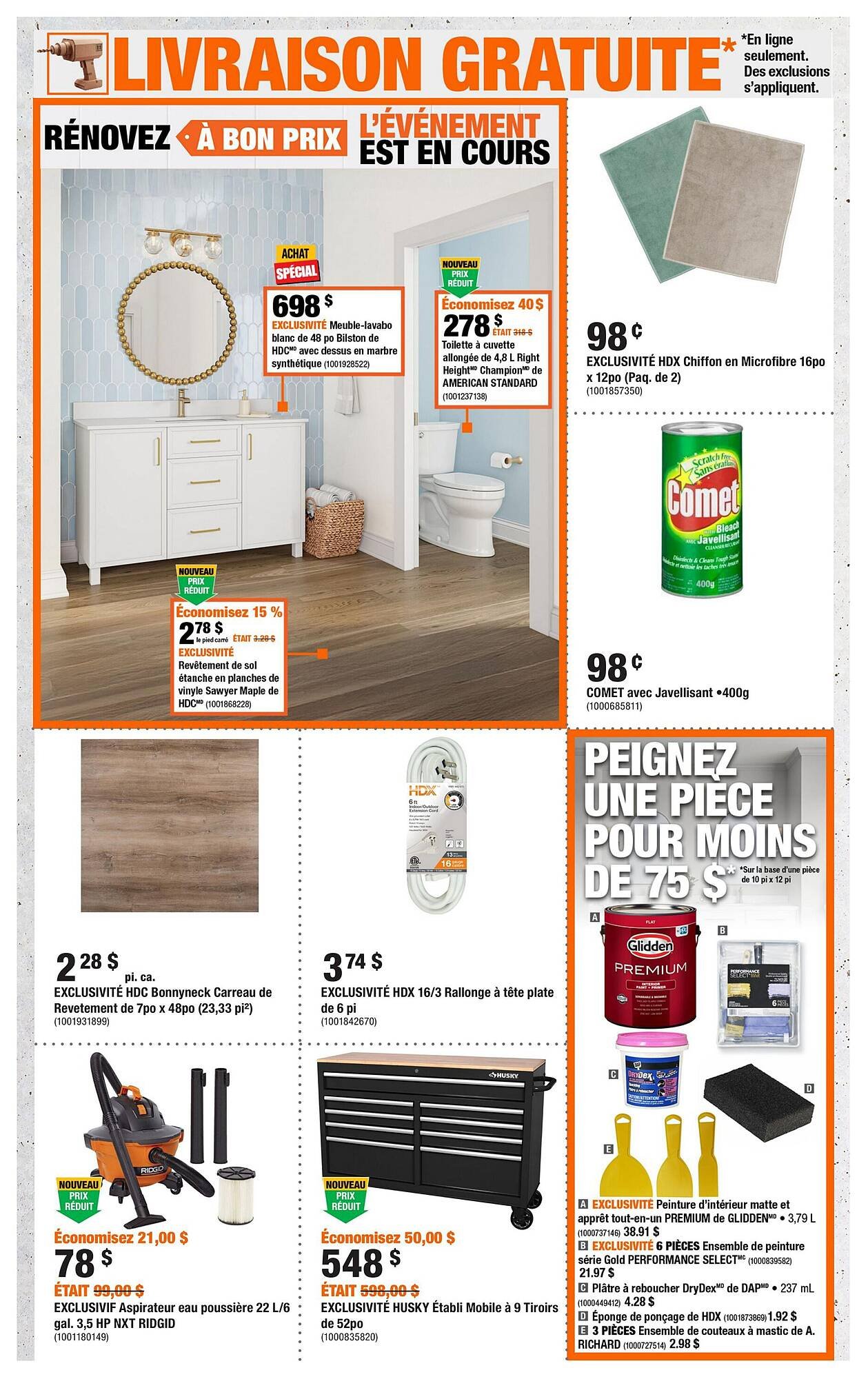Home Depot flyer
