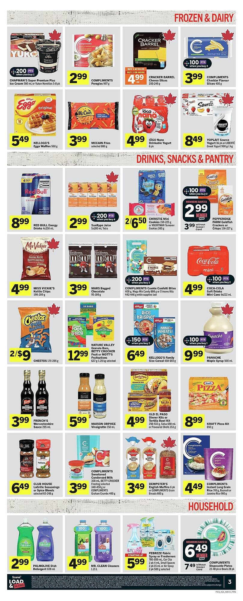 IGA flyer