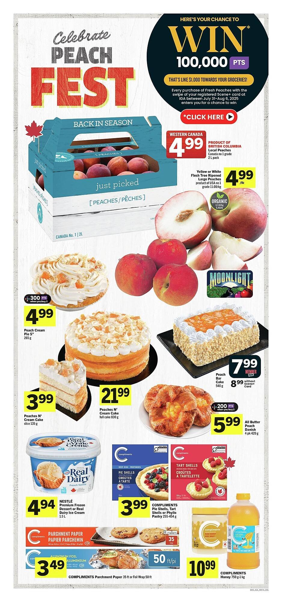 IGA flyer