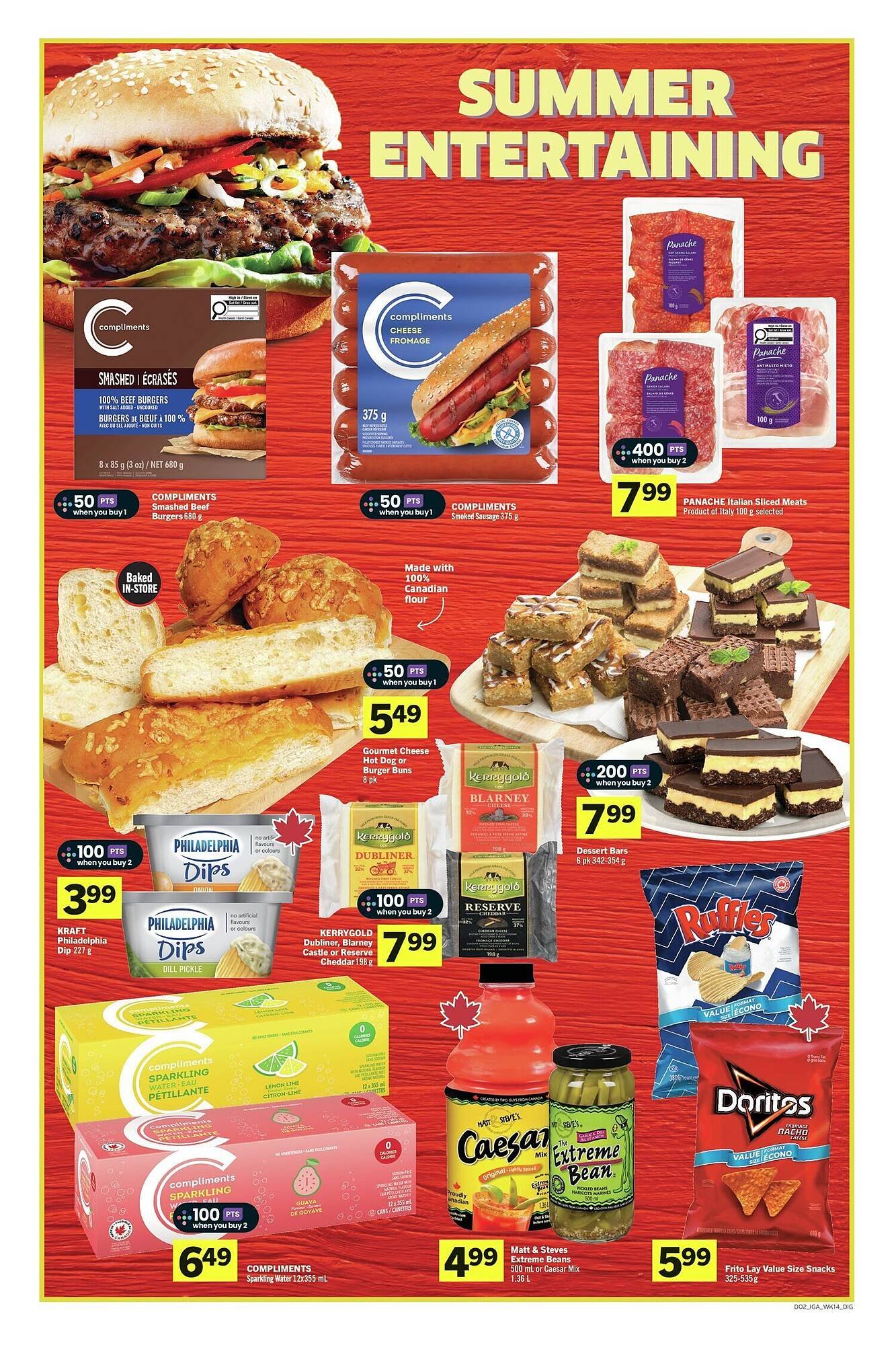 IGA flyer