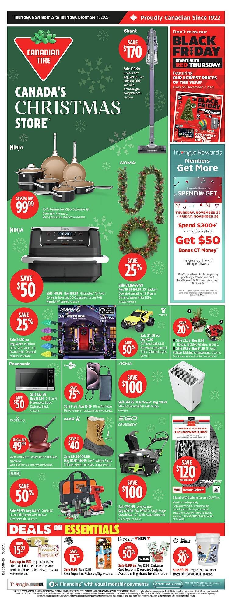 Canadian Tire flyer (2025-11-27 - 2025-12-04) | 1