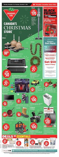 Canadian Tire flyer (2025-11-27 - 2025-12-04)