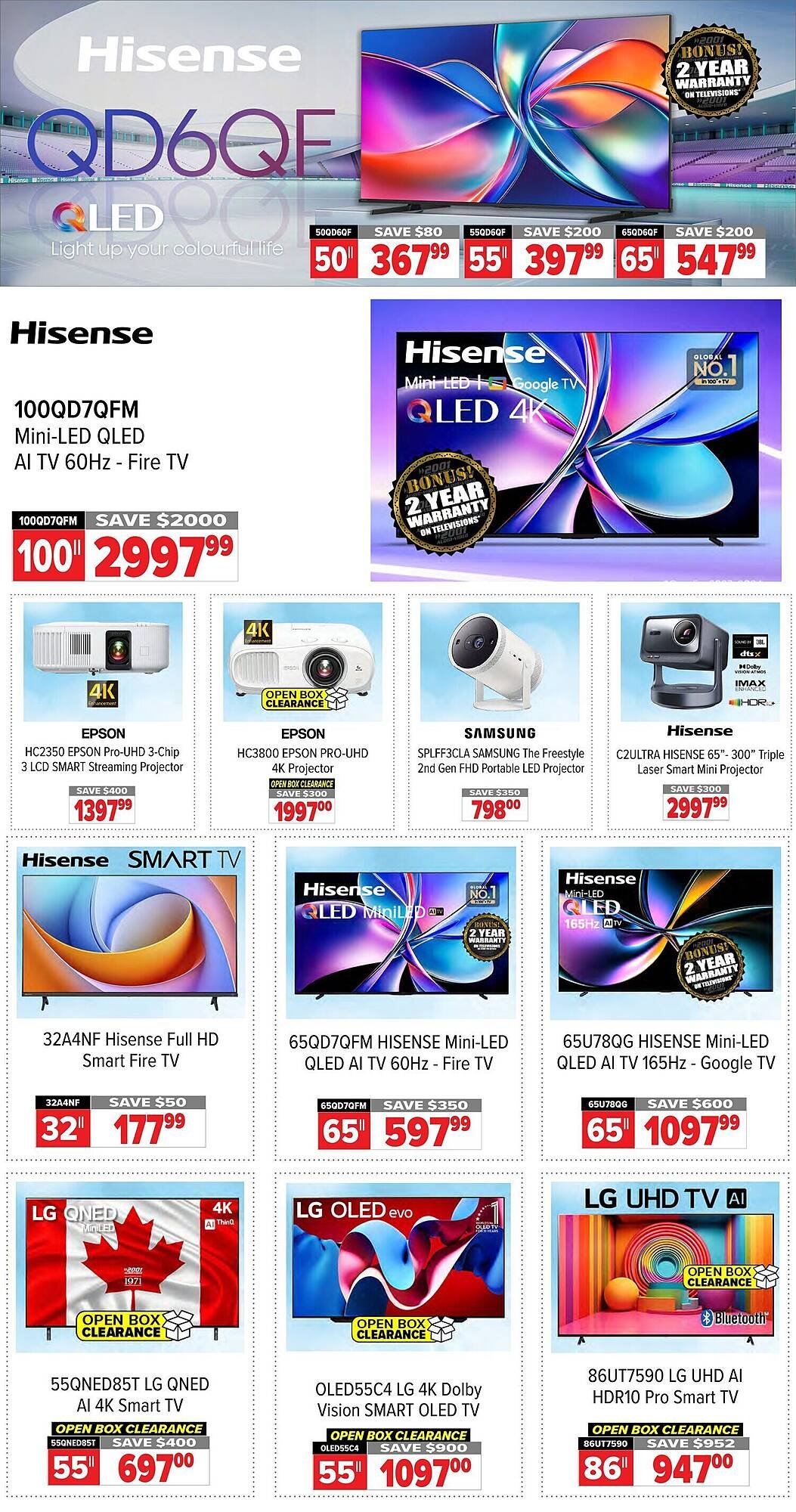 2001 Audio Video flyer (2026-02-13 - 2026-02-20) | 2