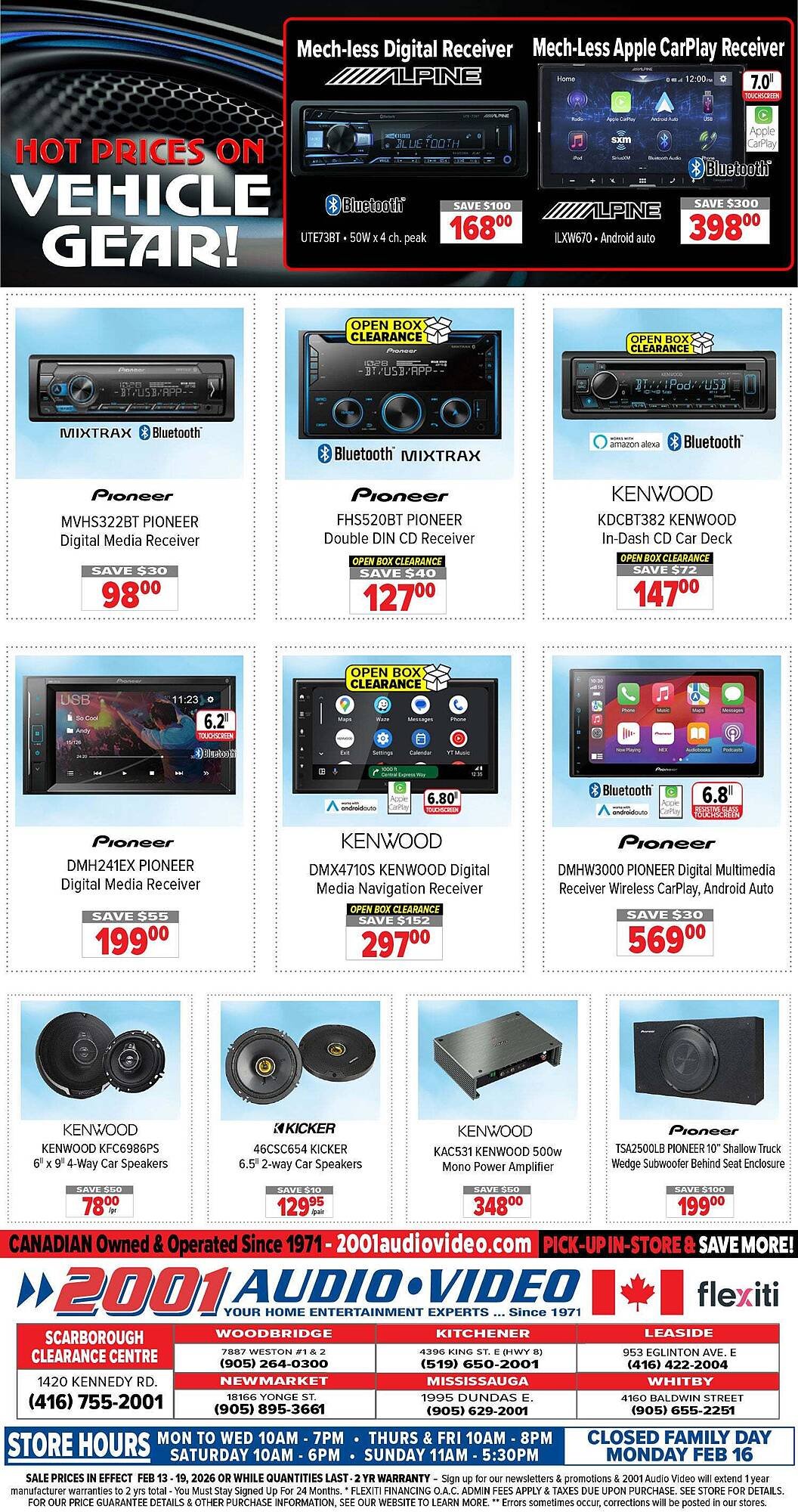 2001 Audio Video flyer (2026-02-13 - 2026-02-20) | 15