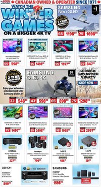 2001 Audio Video flyer