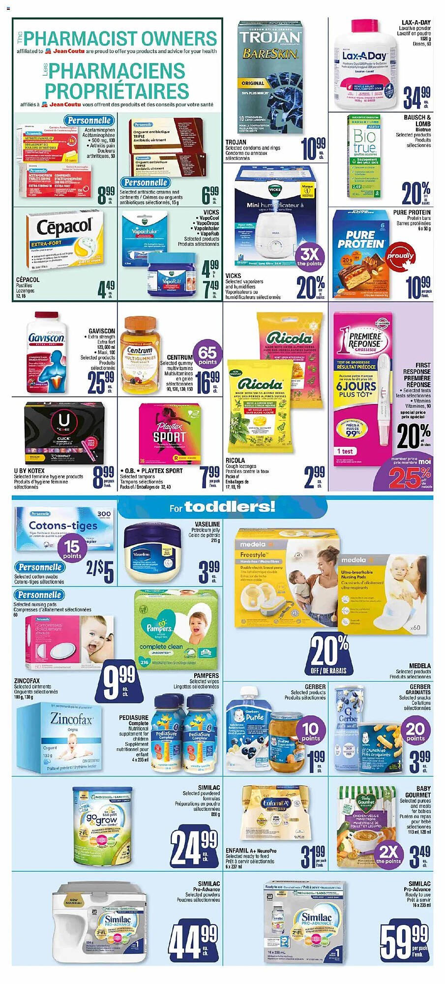 Jean Coutu flyer