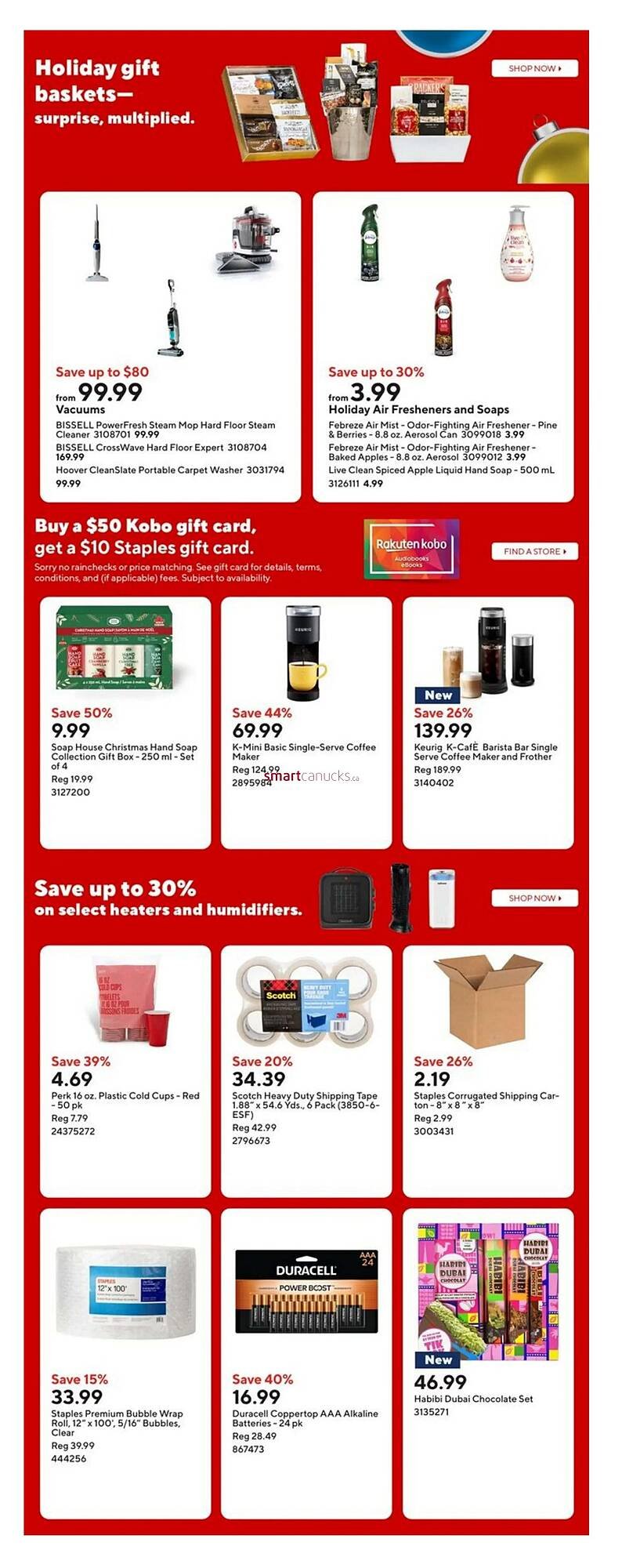 Staples flyer