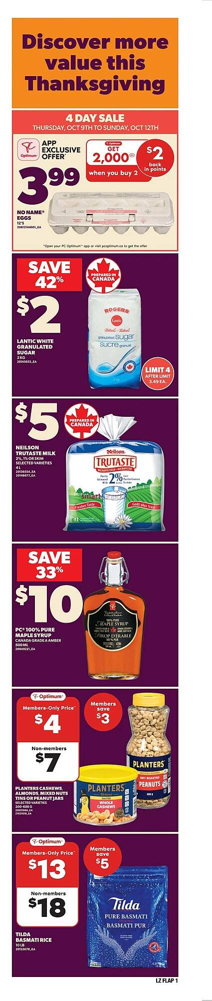 Zehrs Markets weekly ad (2025-10-09 - 2025-10-15) | 1