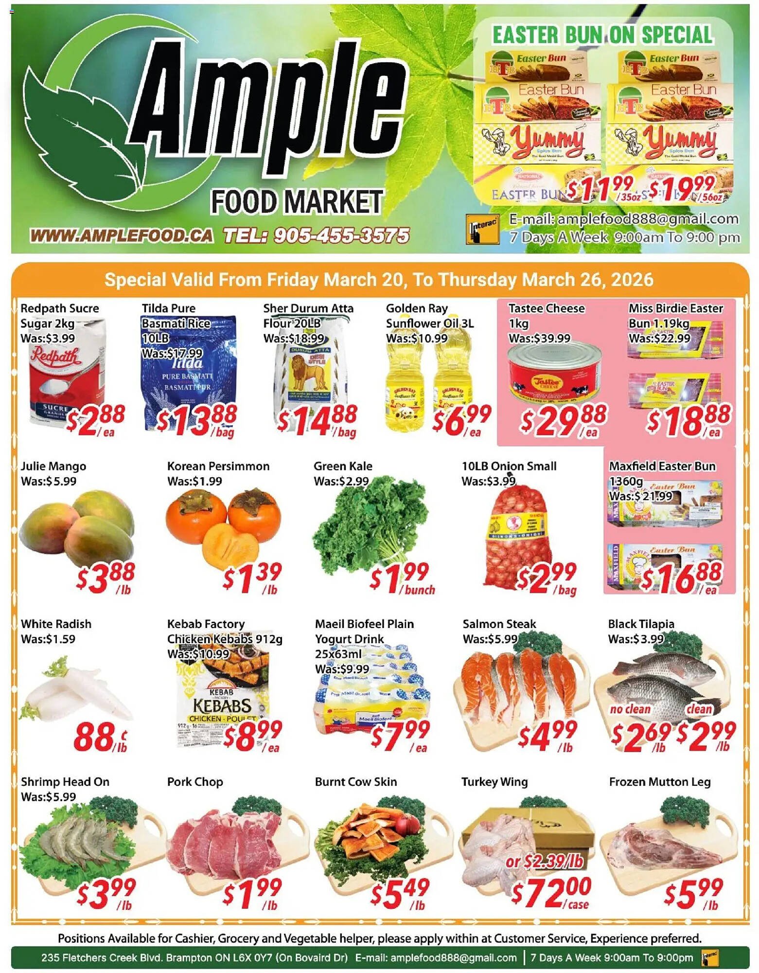 Ample Food Market flyer