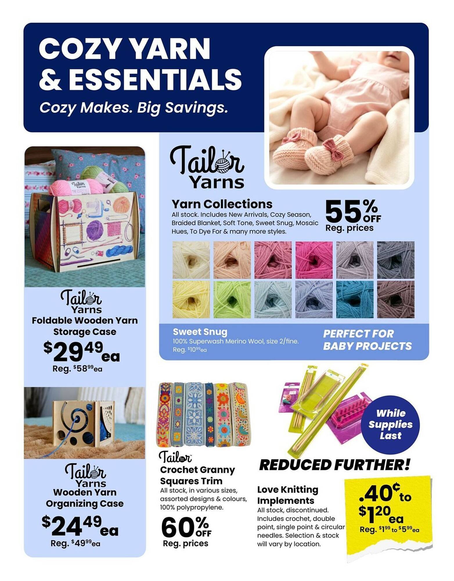Fabricland flyer