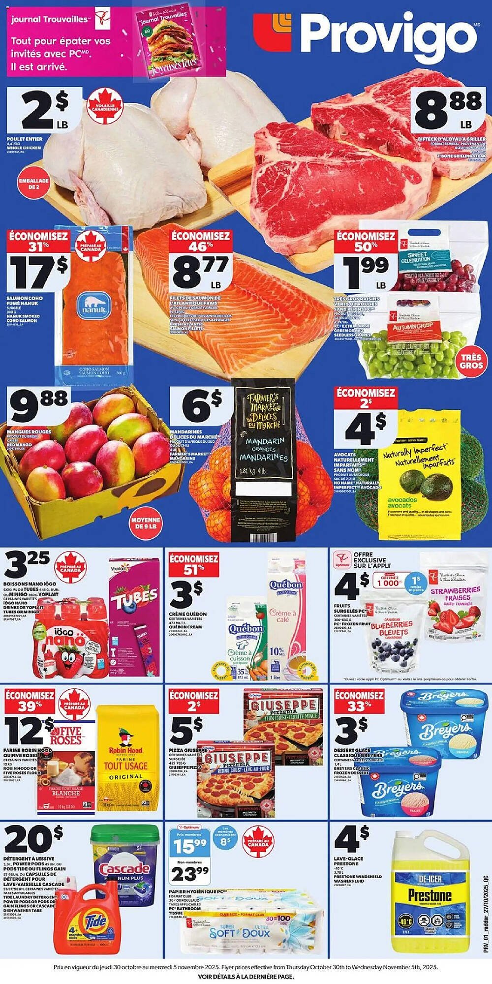 Provigo flyer (2025-10-30 - 2025-11-05) | 1