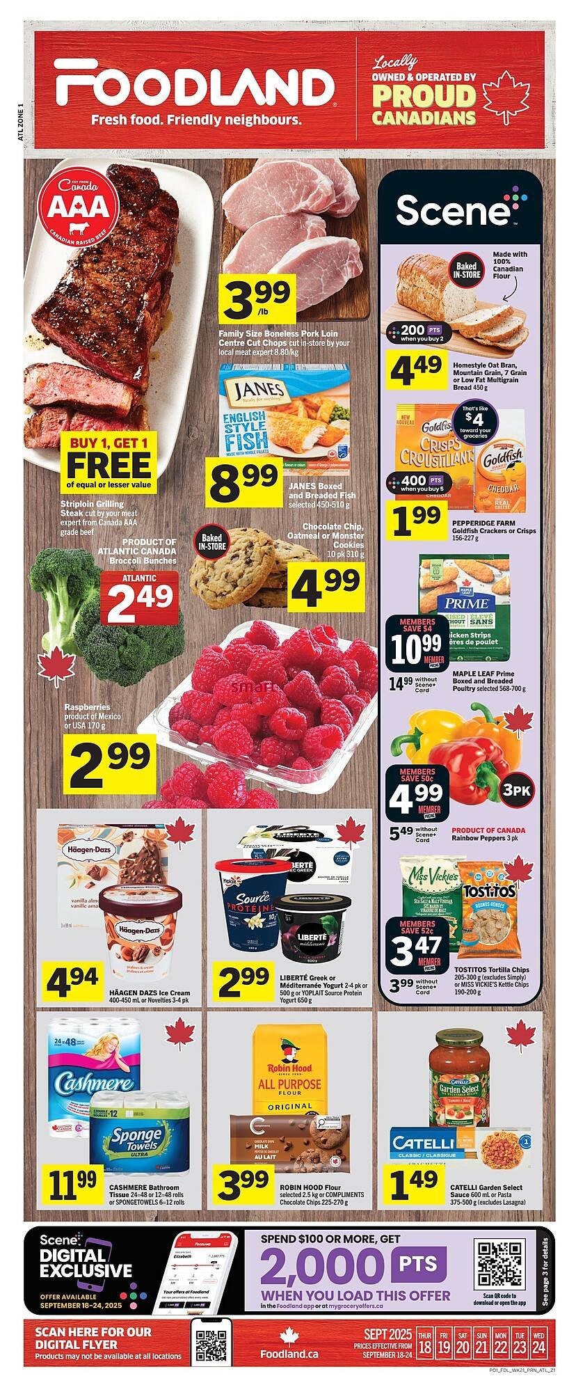 Foodland flyer (2025-09-18 - 2025-09-24) | 1