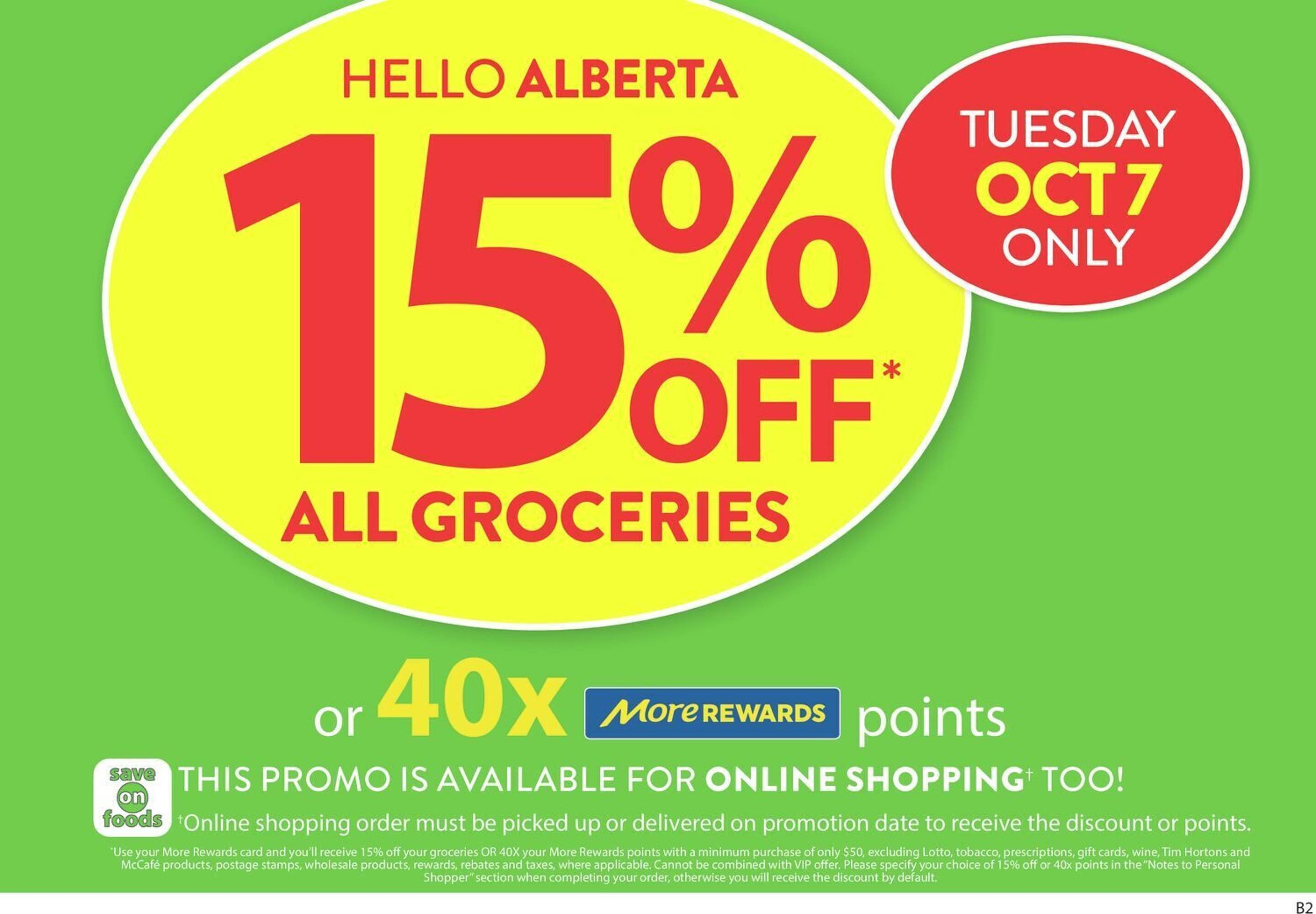 Save on Foods flyer (2025-10-02 - 2025-10-09) | 1