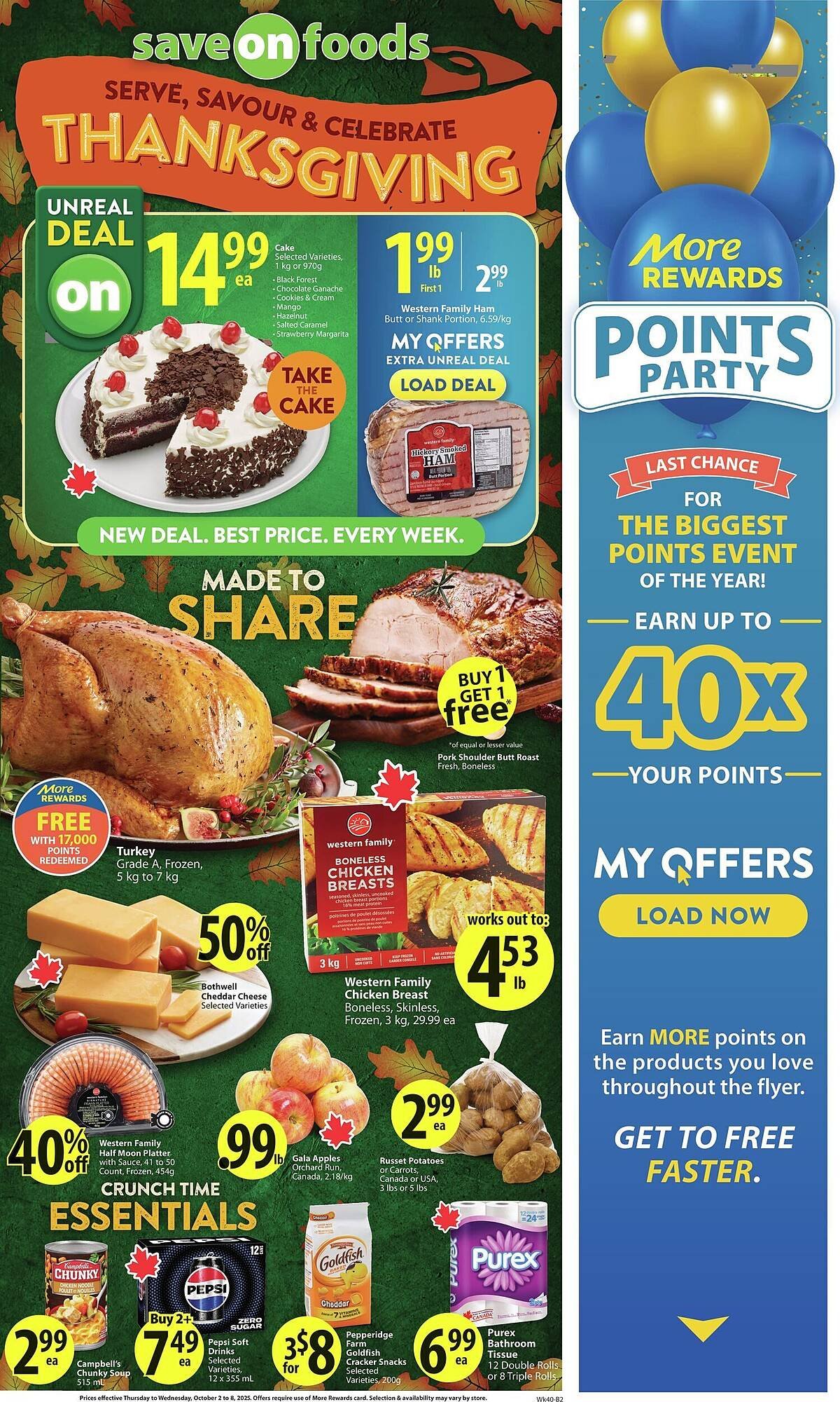 Save on Foods flyer