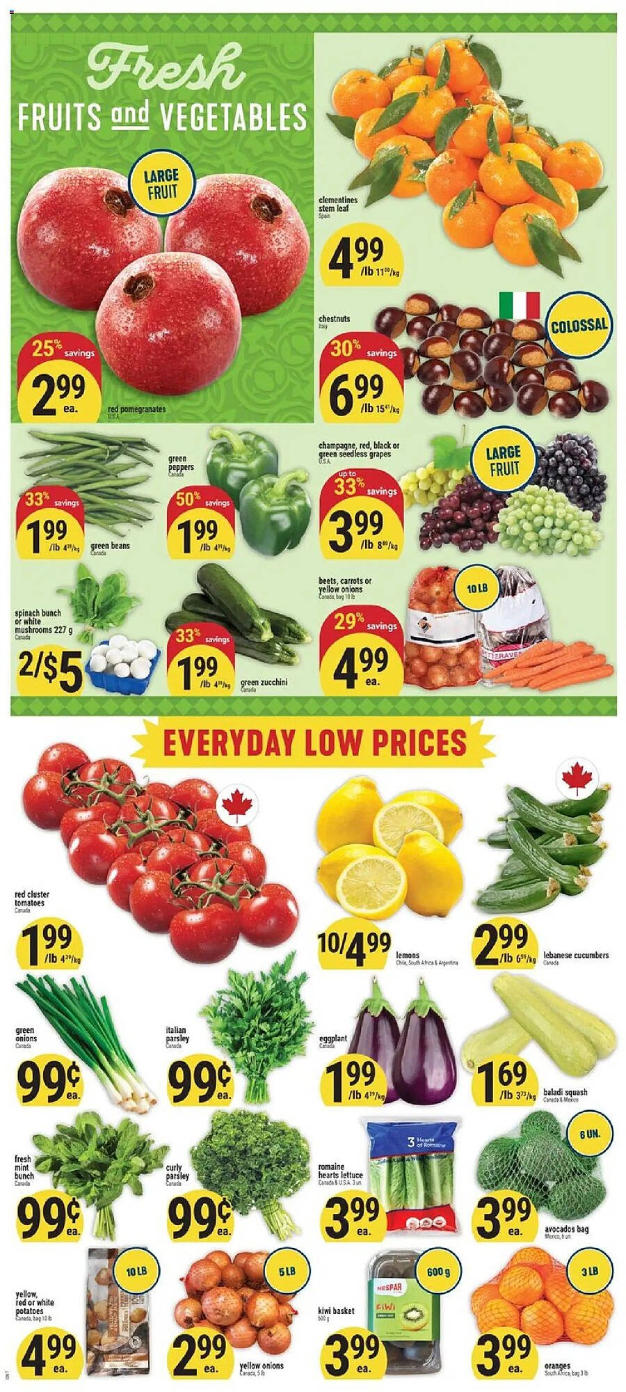 Marché Adonis flyer