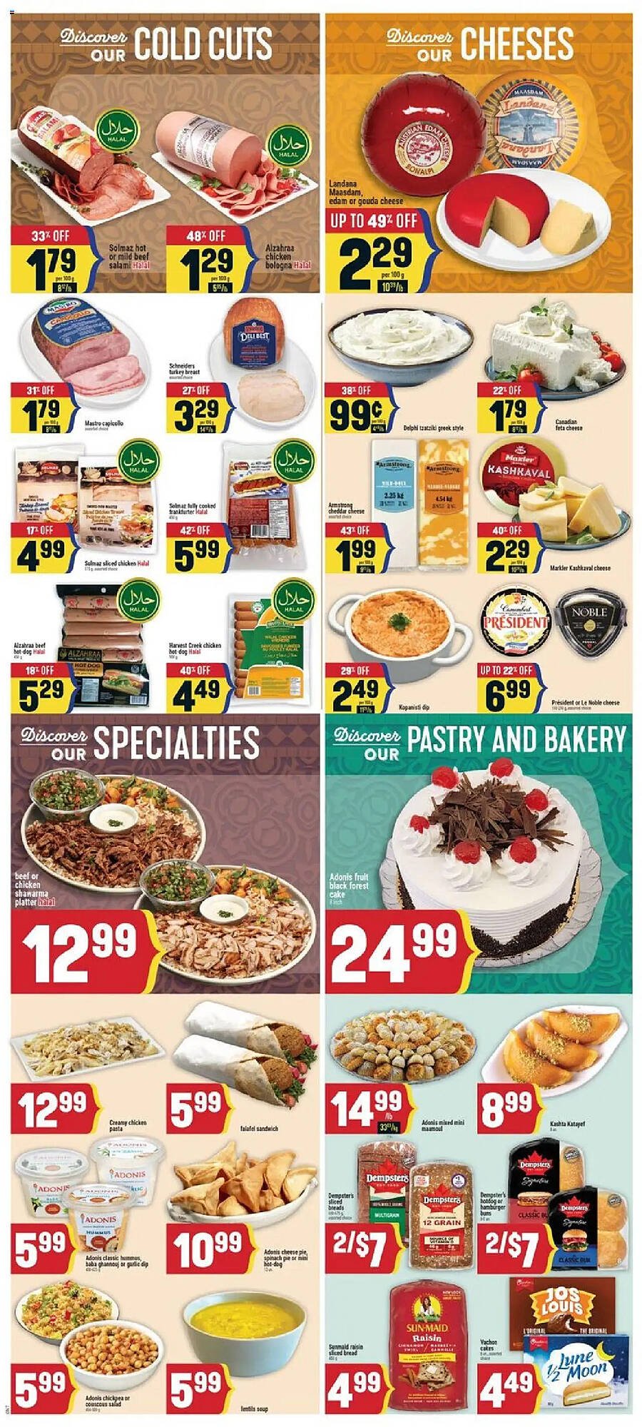Marché Adonis flyer