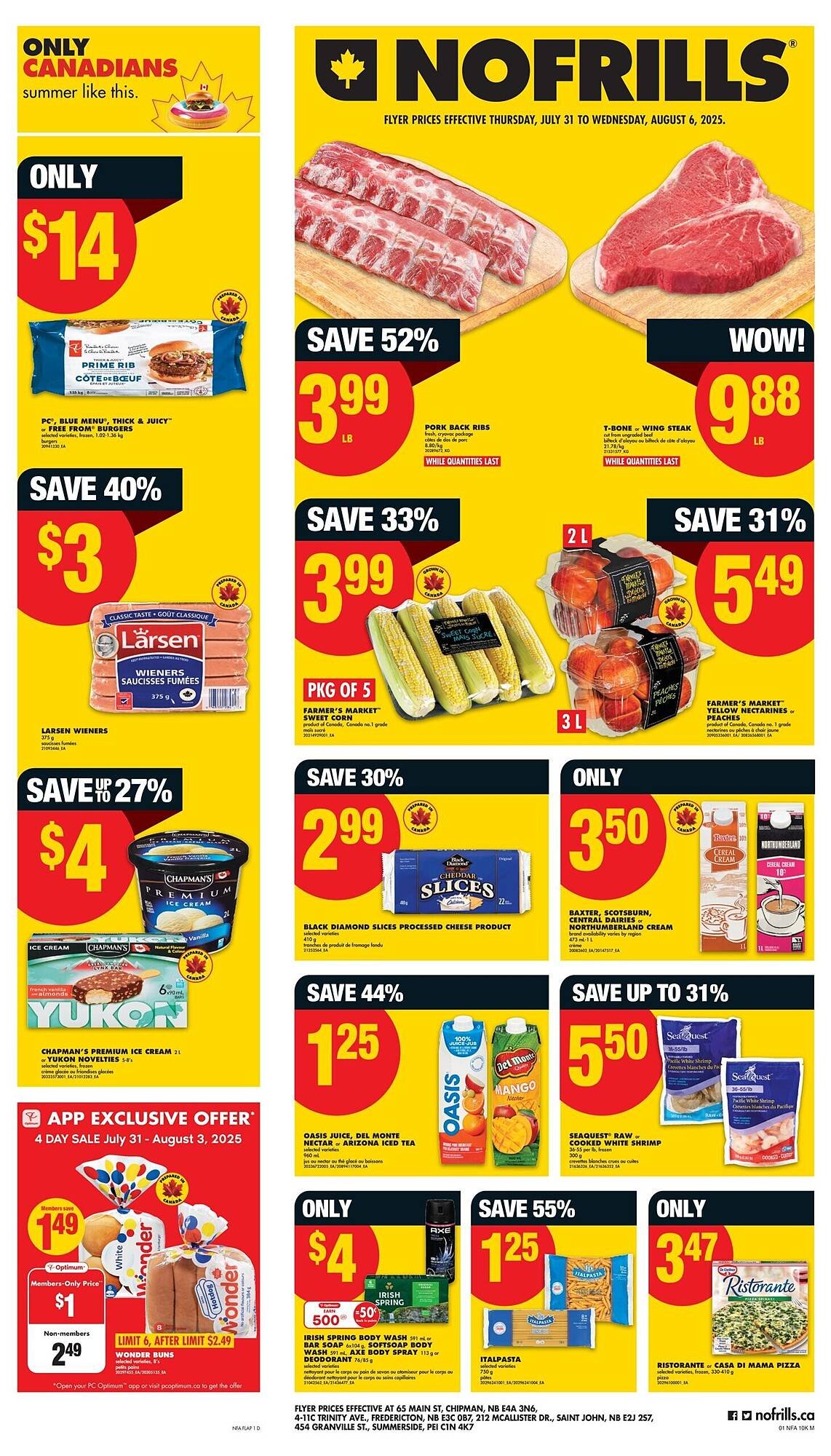 No Frills flyer (2025-07-31 - 2025-08-20) | 1