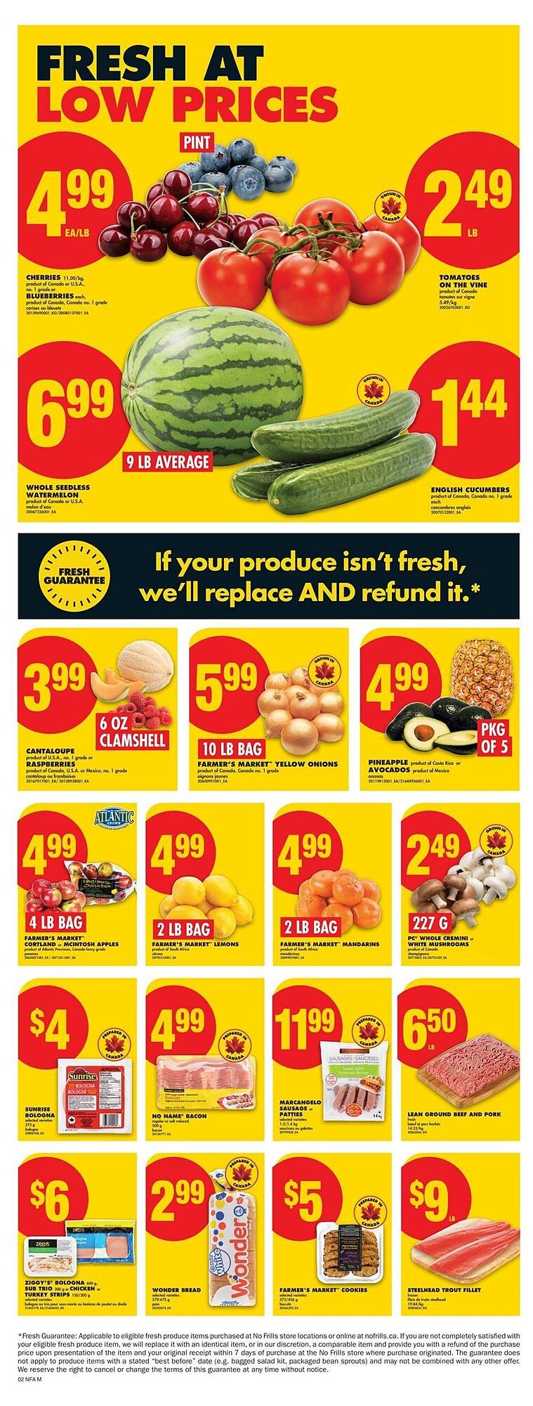 No Frills flyer