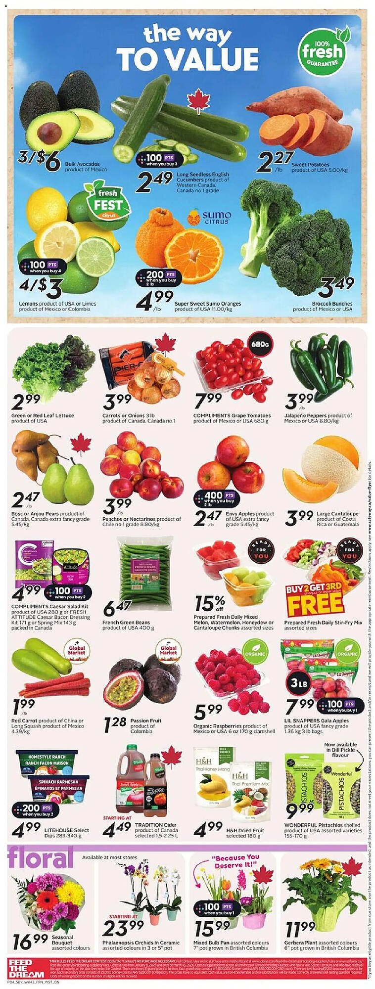 Safeway flyer