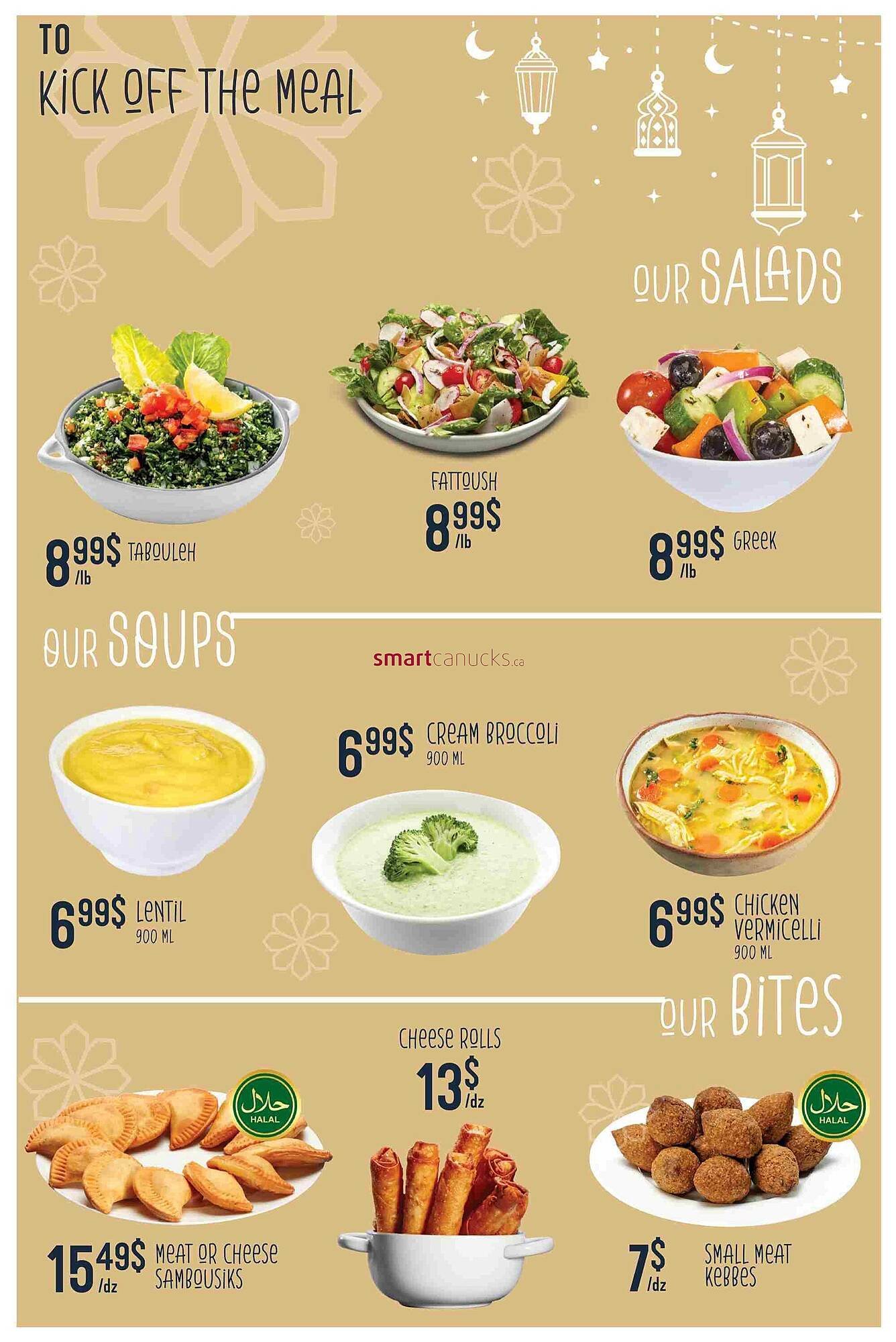 Marché Adonis flyer