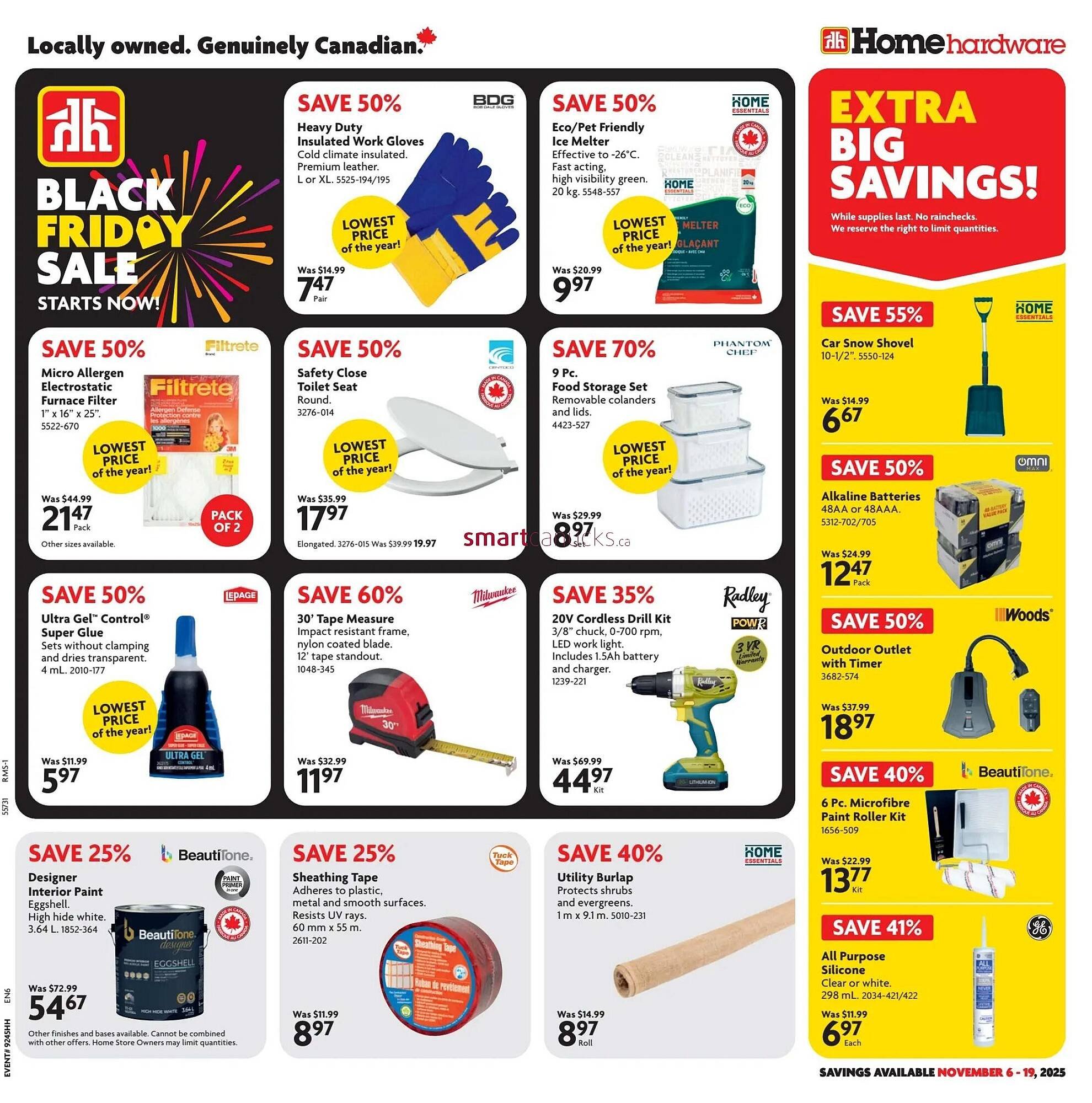 Home Hardware flyer (2025-11-06 - 2025-11-12) | 1