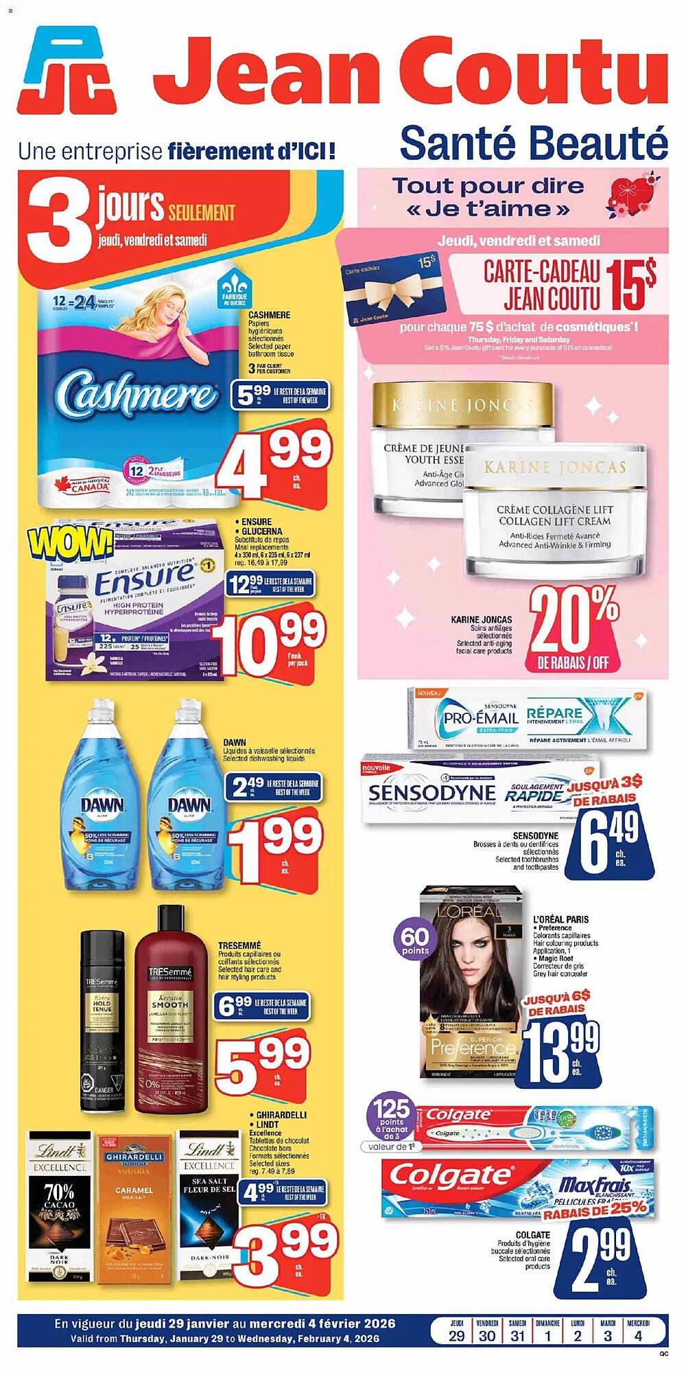 Jean Coutu flyer (2026-01-29 - 2026-02-05) | 1