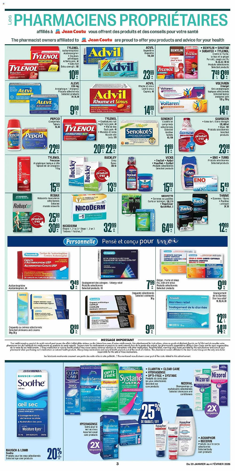 Jean Coutu flyer (2026-01-29 - 2026-02-05) | 3