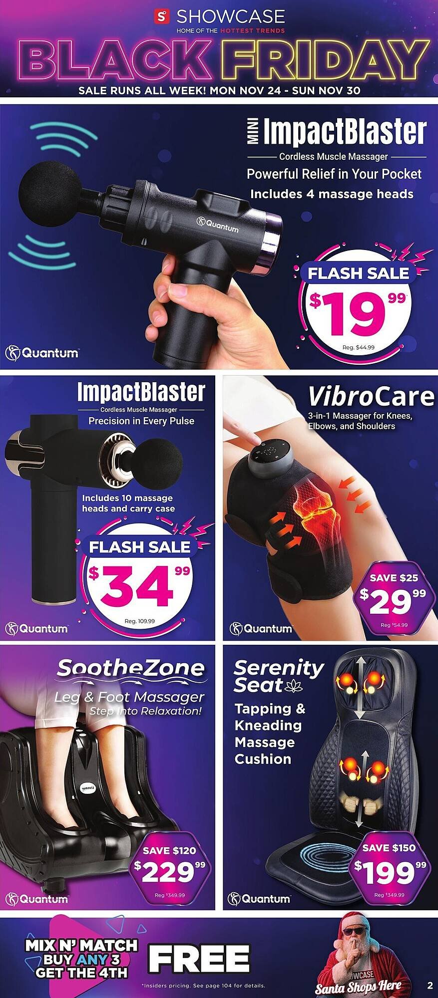 Showcase flyer (2025-11-24 - 2025-12-07) | 2