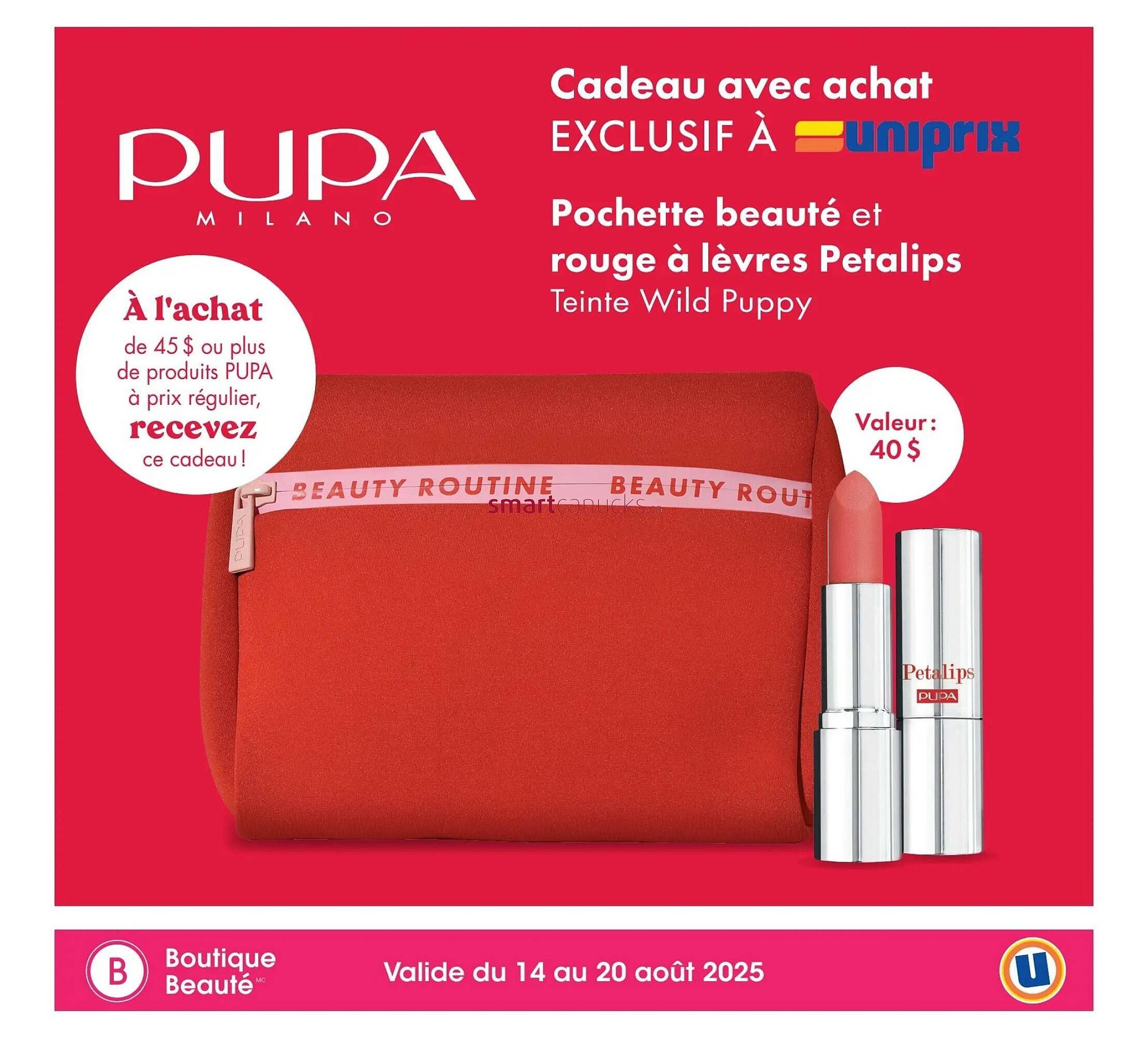 Uniprix flyer