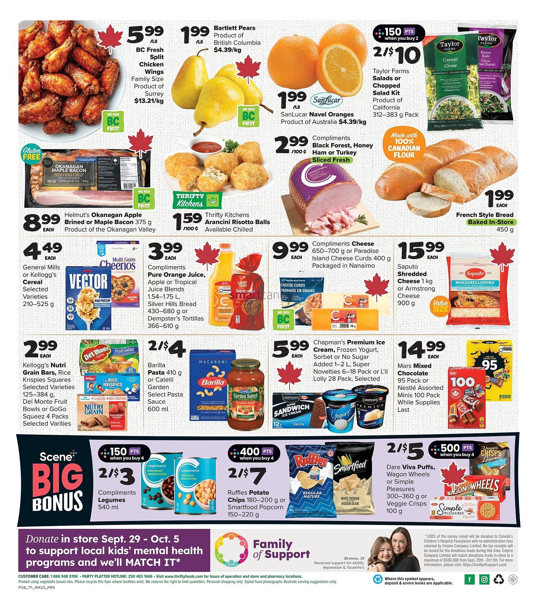 Thrifty Foods flyer