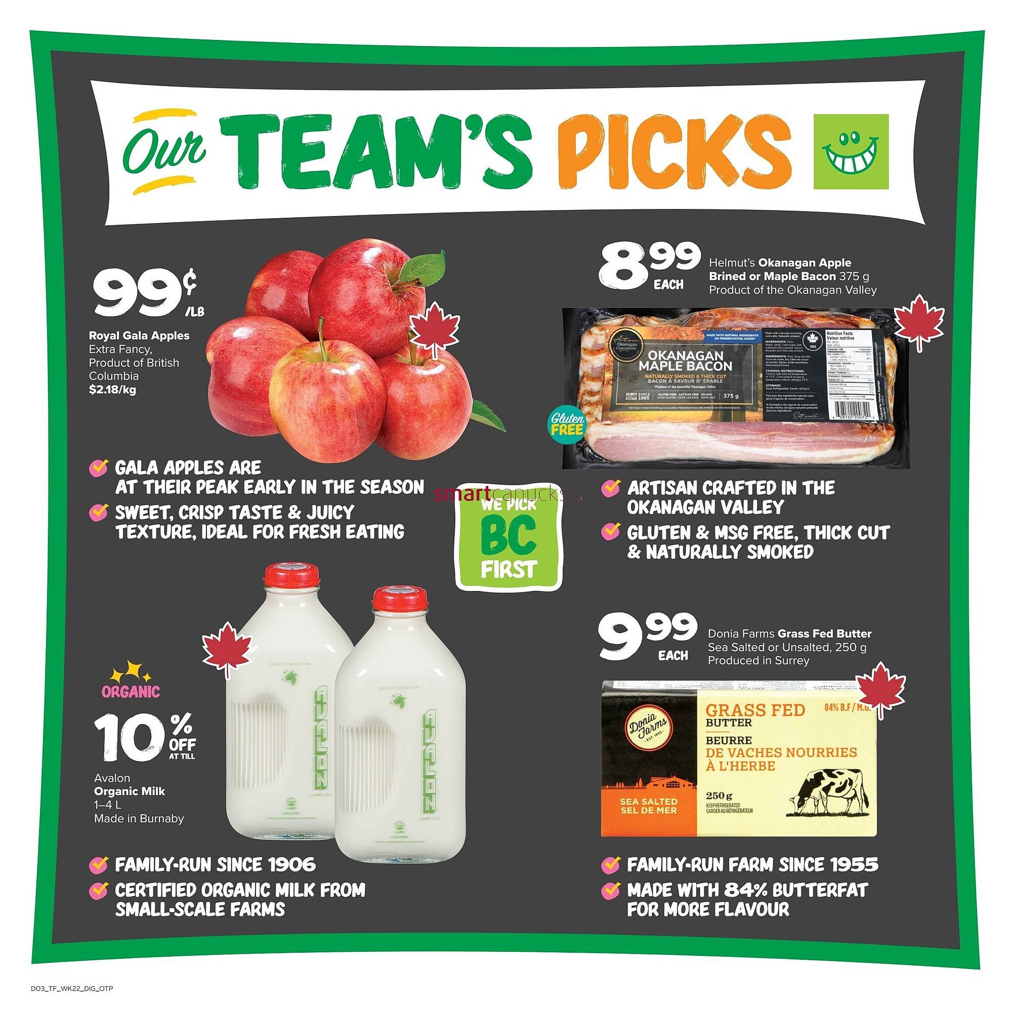 Thrifty Foods flyer