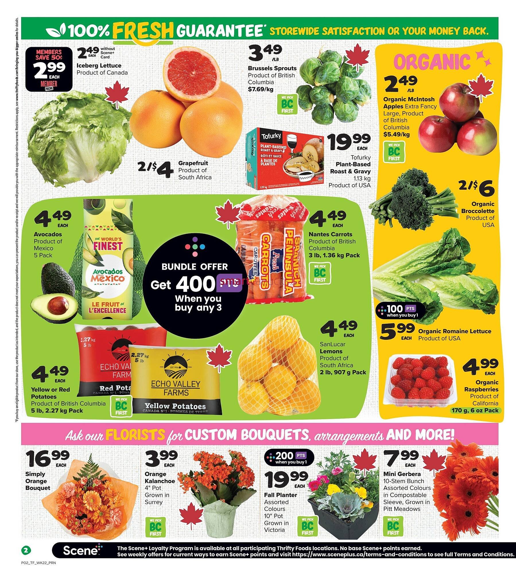 Thrifty Foods flyer