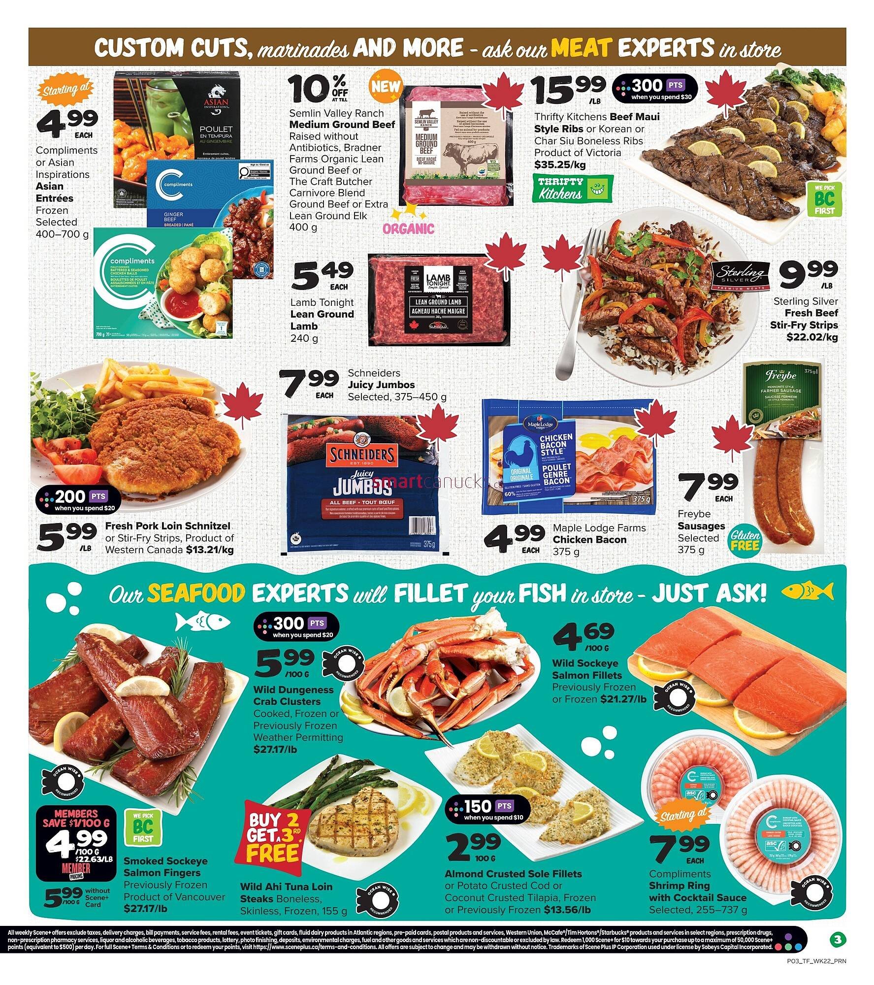 Thrifty Foods flyer