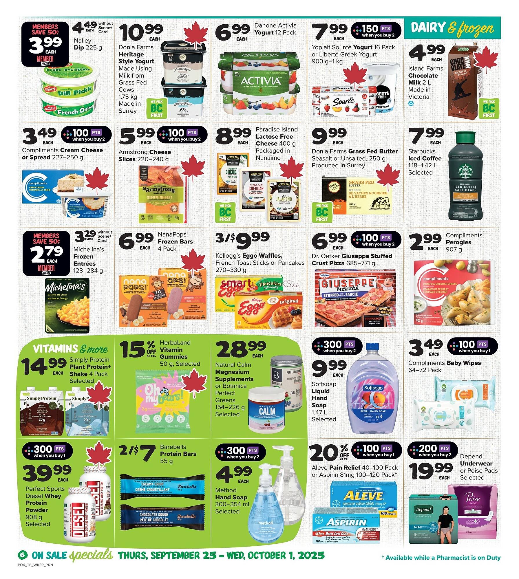 Thrifty Foods flyer
