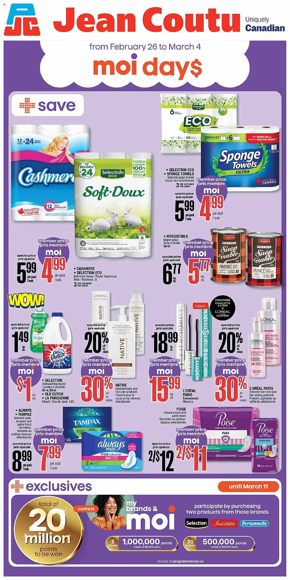 Jean Coutu flyer
