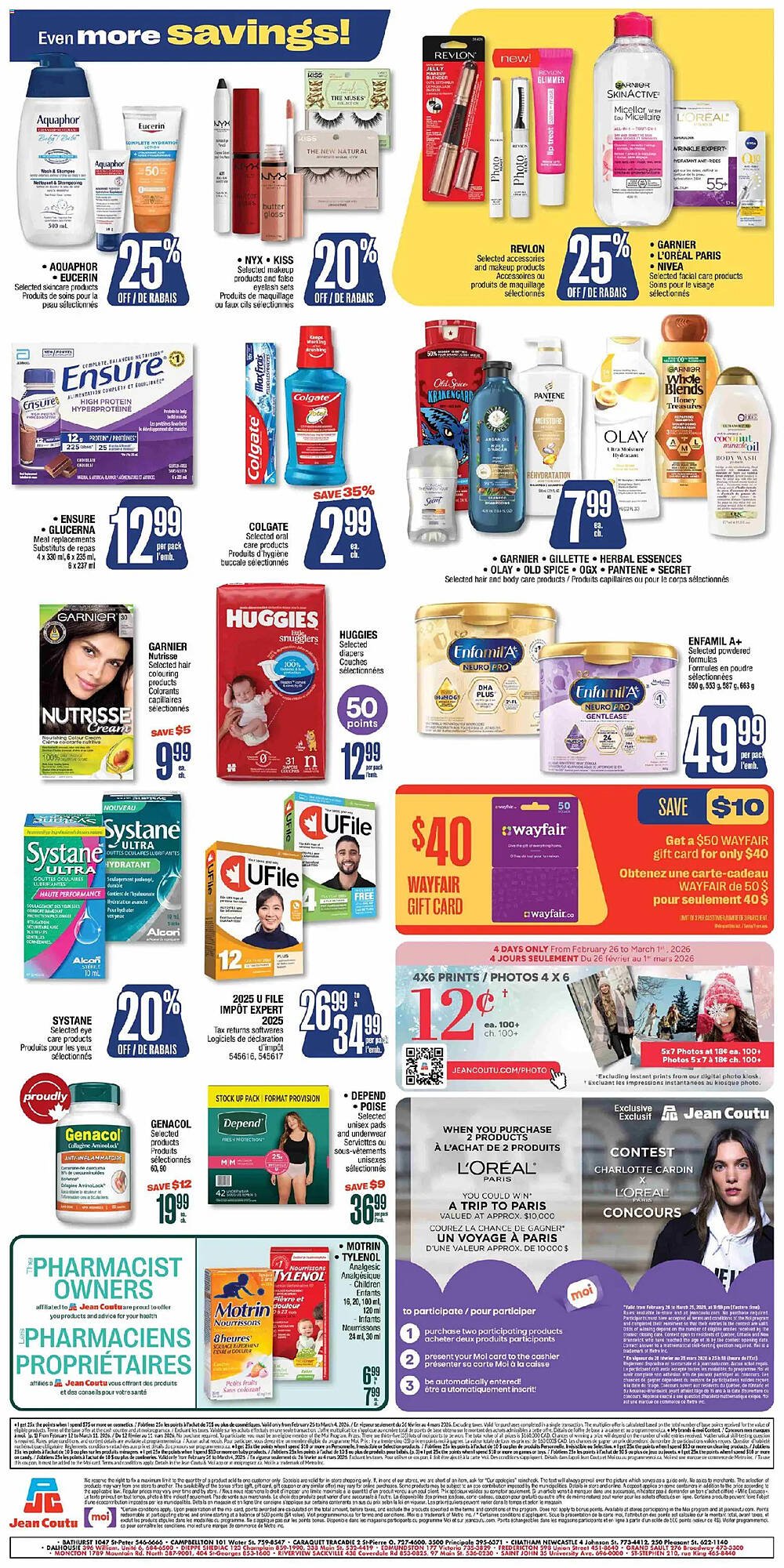 Jean Coutu flyer