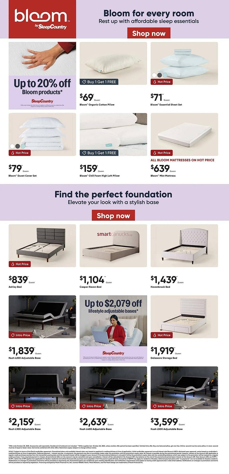 Sleep Country flyer (2025-10-23 - 2025-10-29) | 4