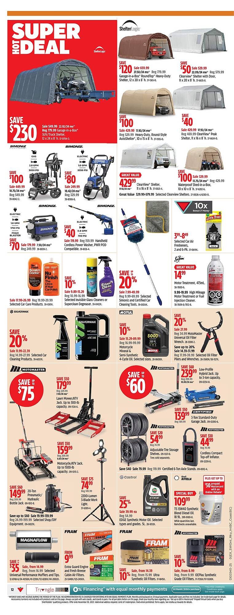 Canadian Tire flyer