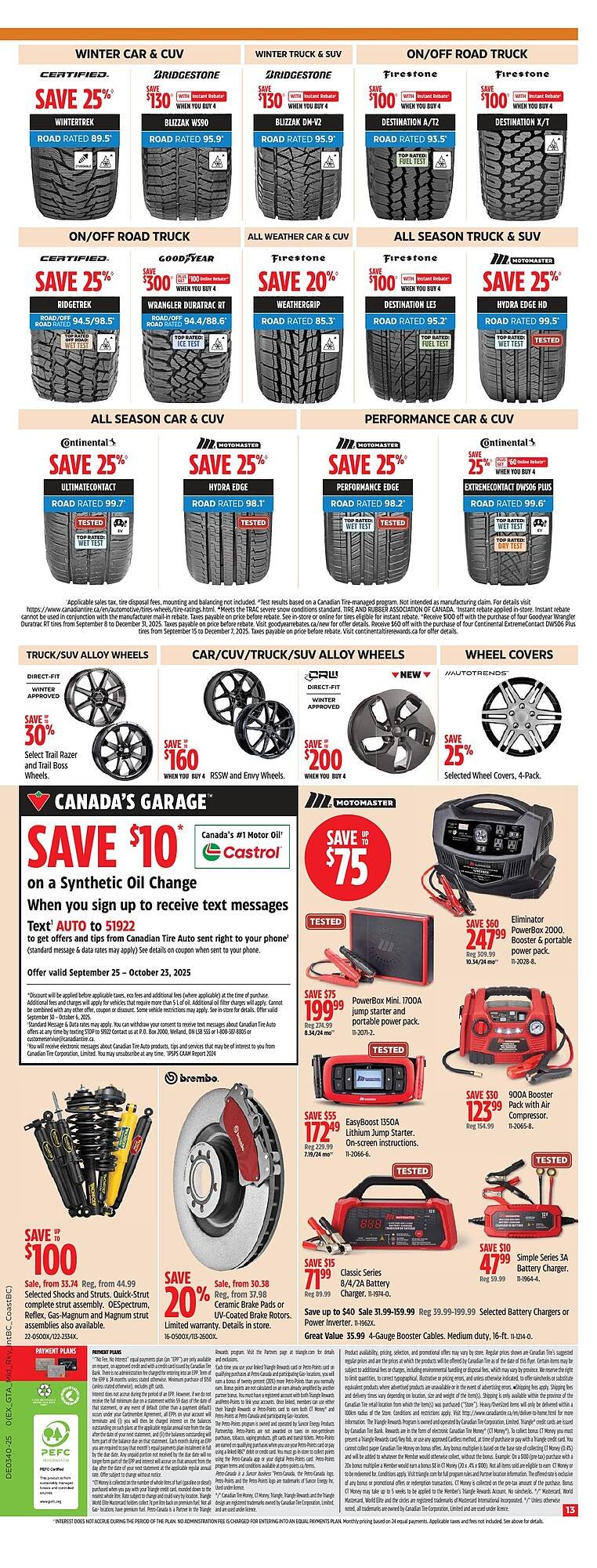 Canadian Tire flyer