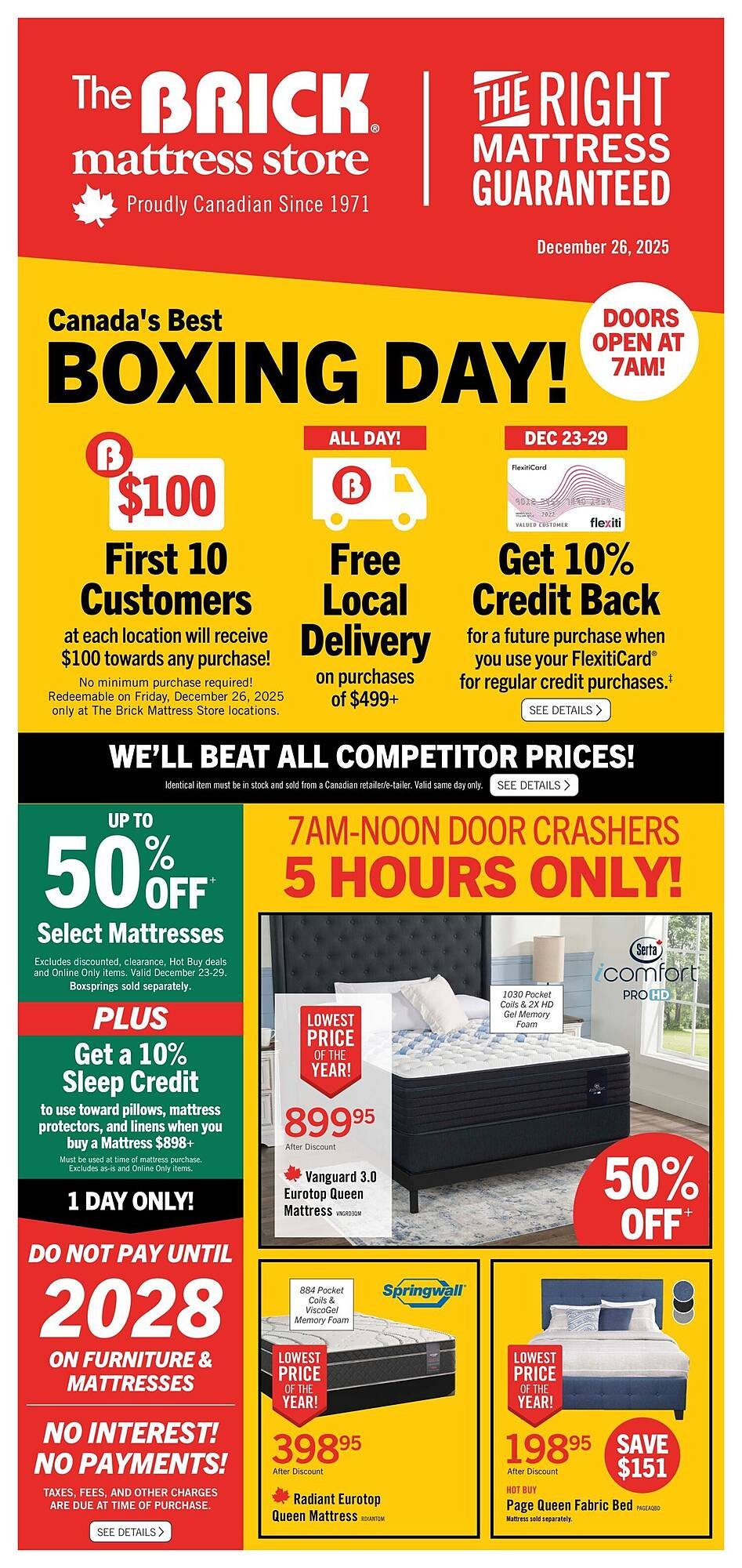 The Brick flyer (2025-12-19 - 2025-12-25) | 1