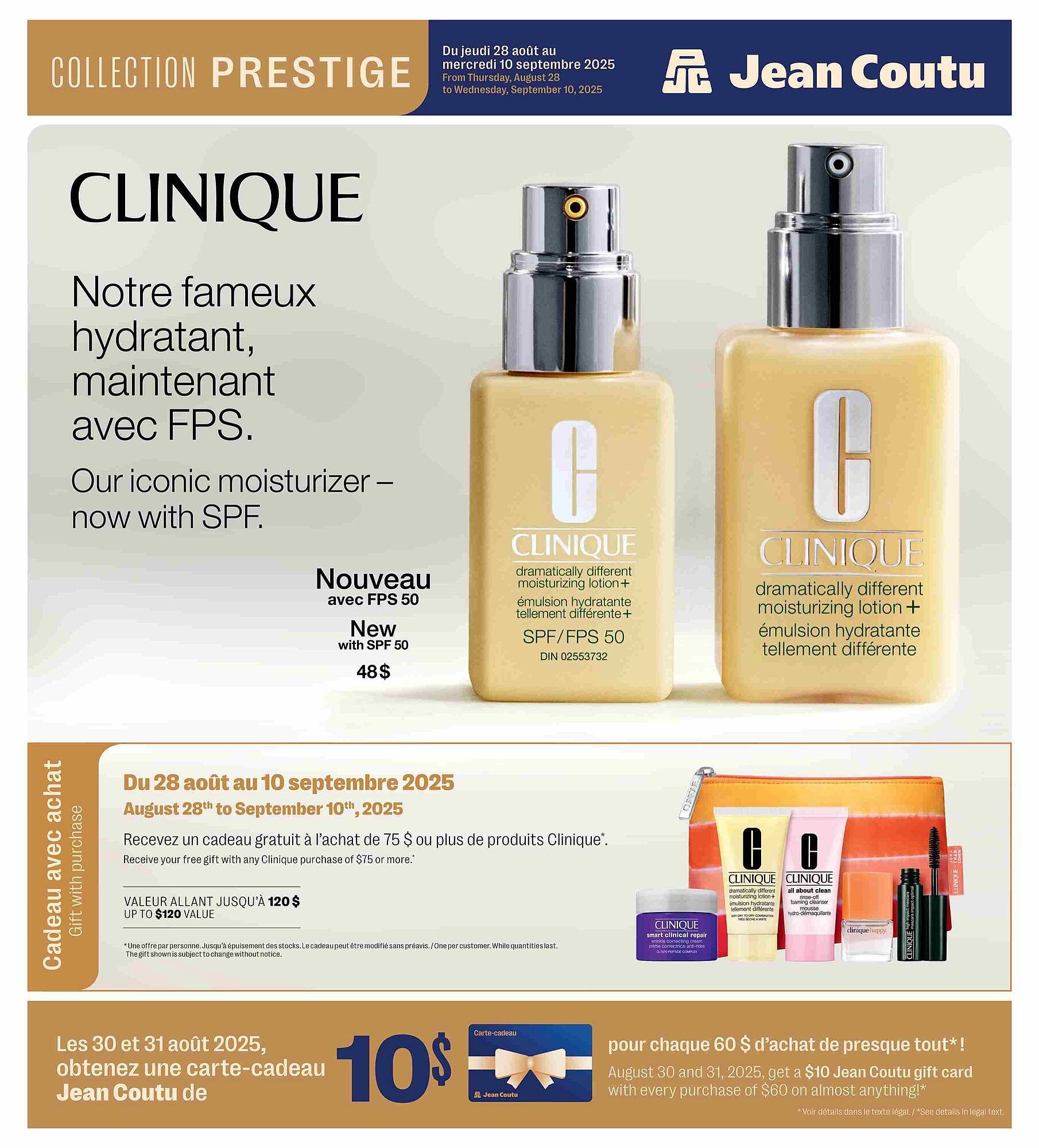 Jean Coutu flyer (2025-08-28 - 2025-09-03) | 1
