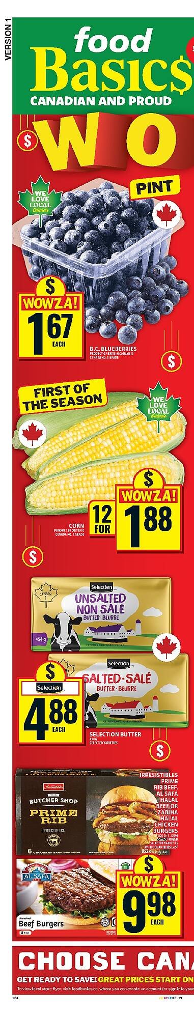 Food Basics flyer