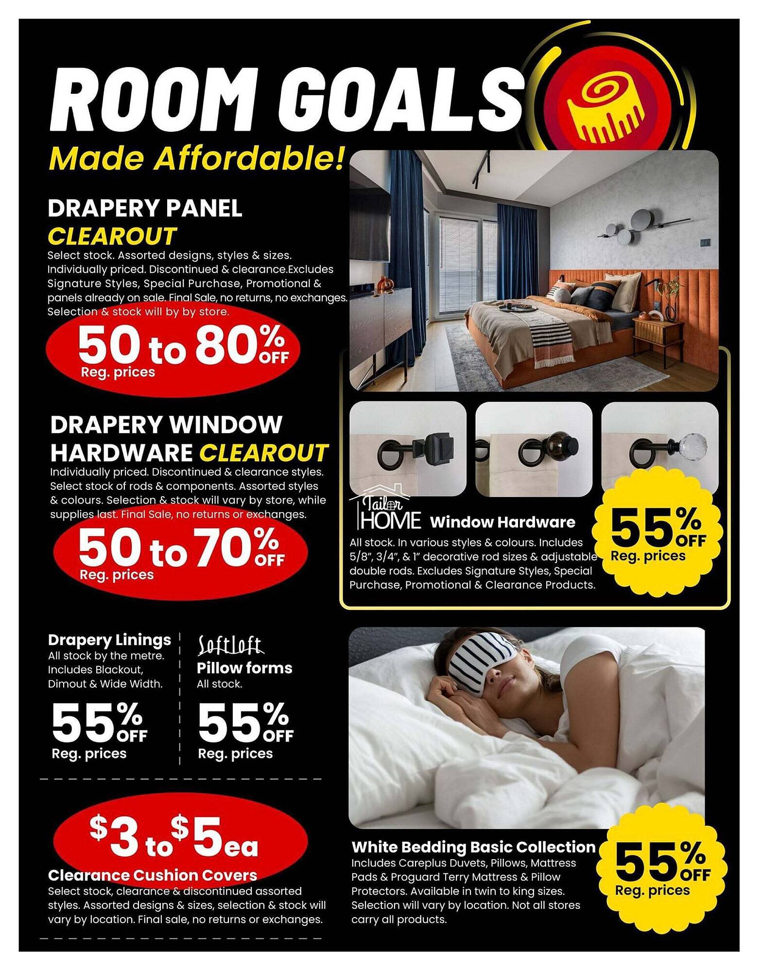 Fabricland flyer