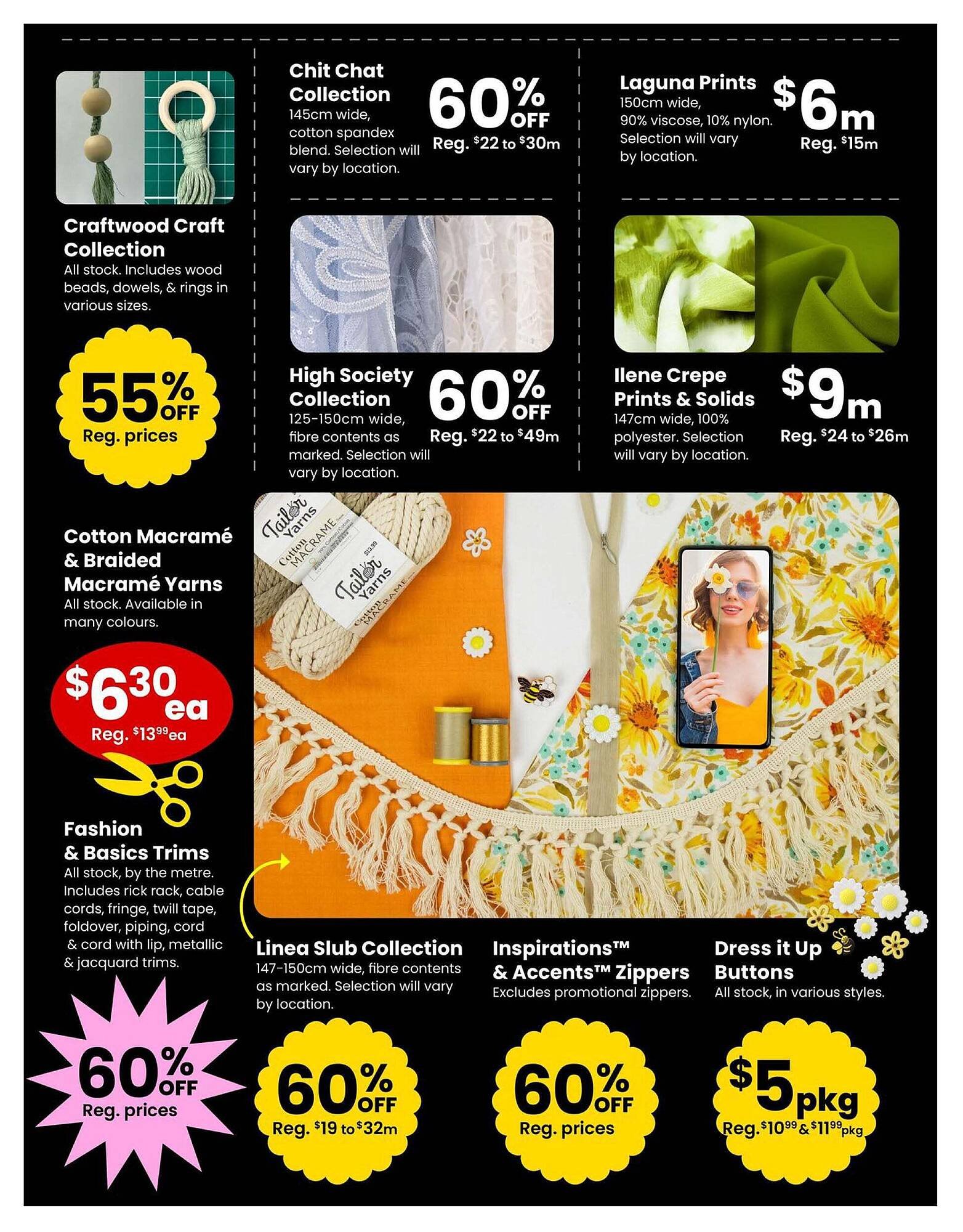 Fabricland flyer