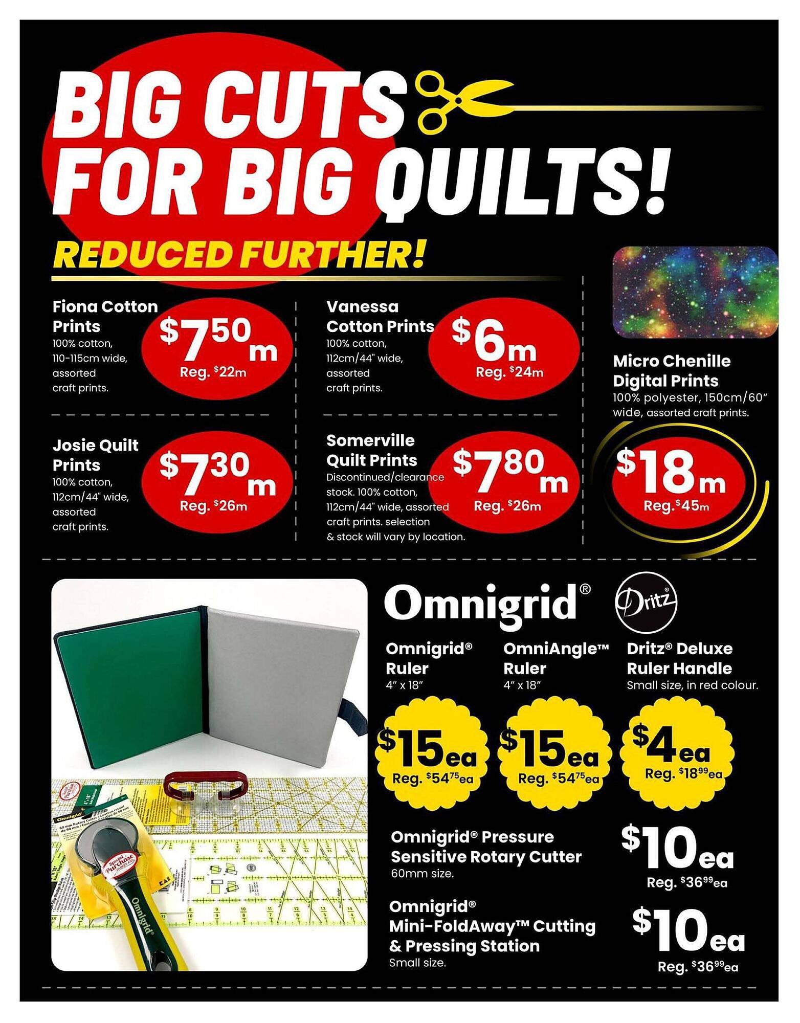 Fabricland flyer