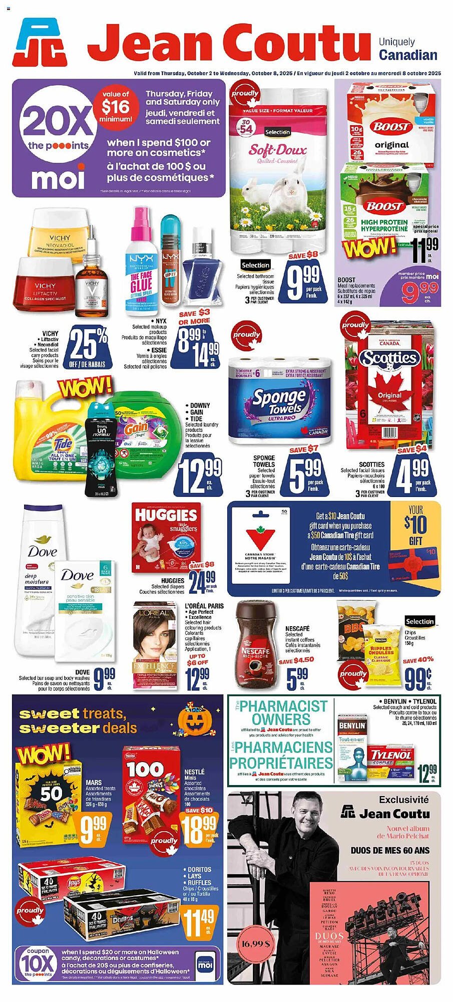Jean Coutu flyer (2025-10-02 - 2025-10-08) | 1