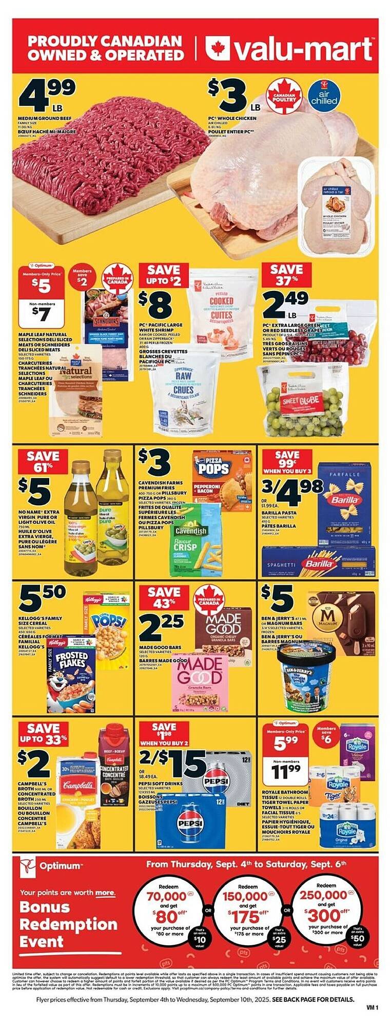 Valu-mart flyer