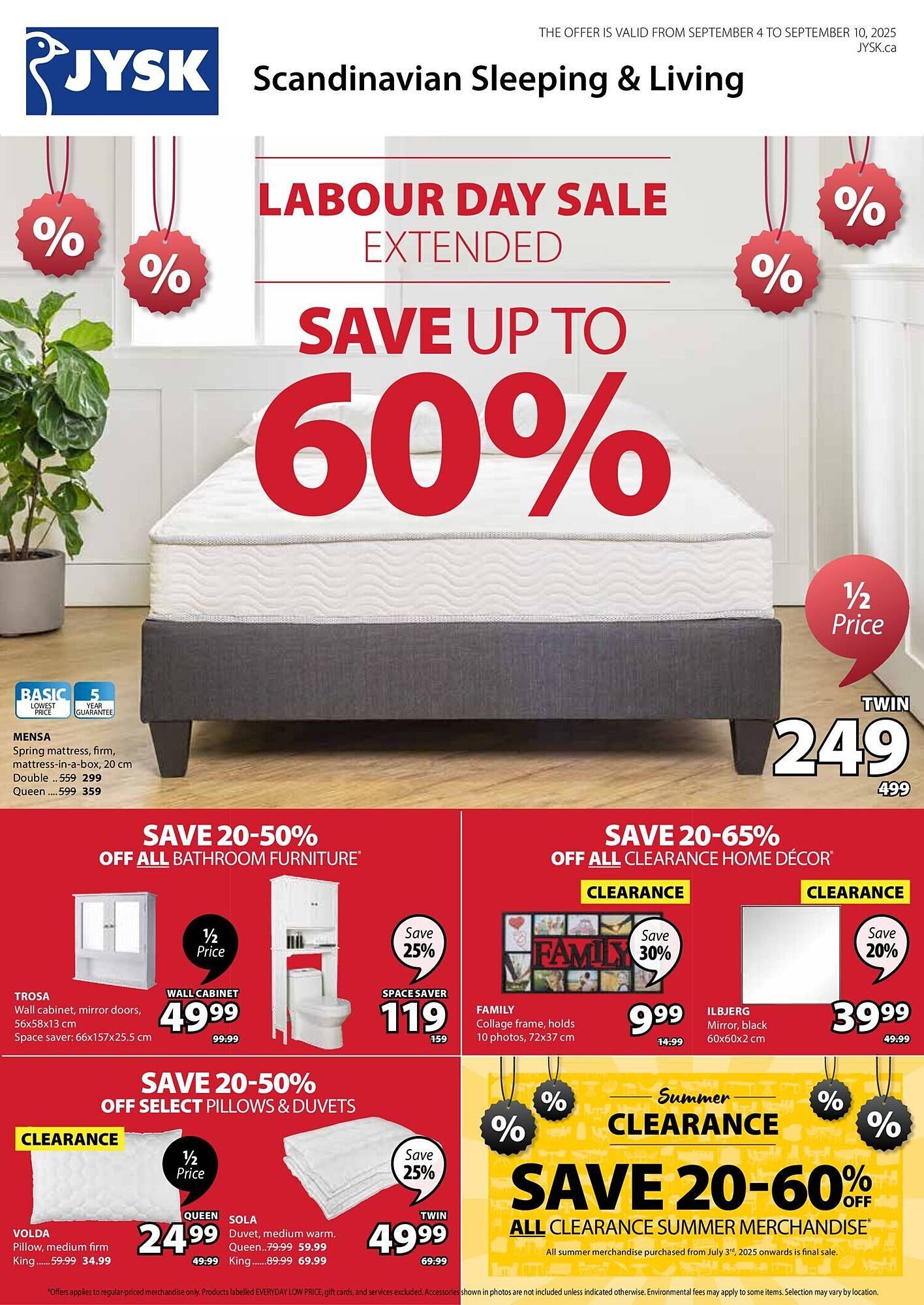 JYSK flyer (2025-09-04 - 2025-09-11) | 1