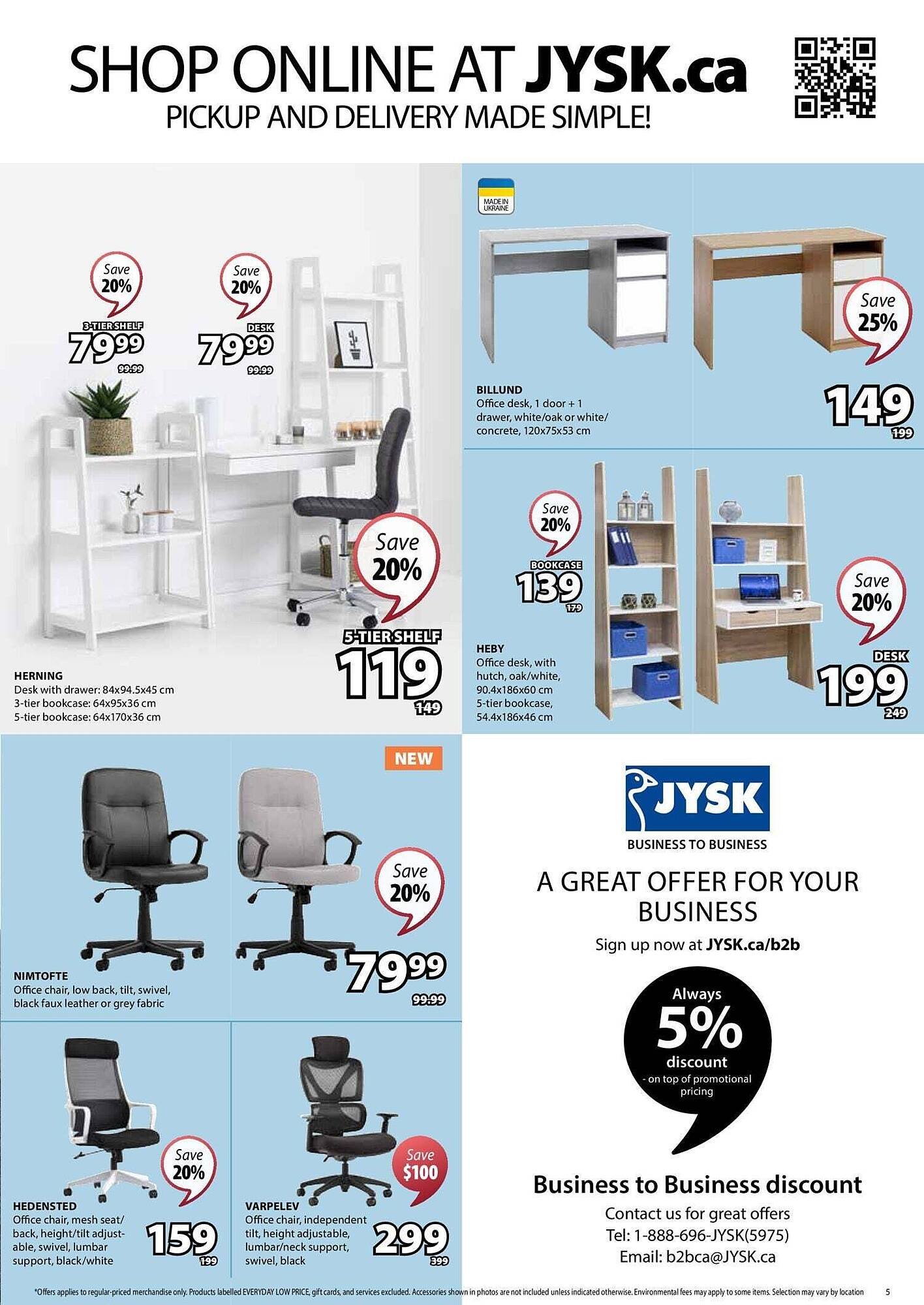 JYSK flyer