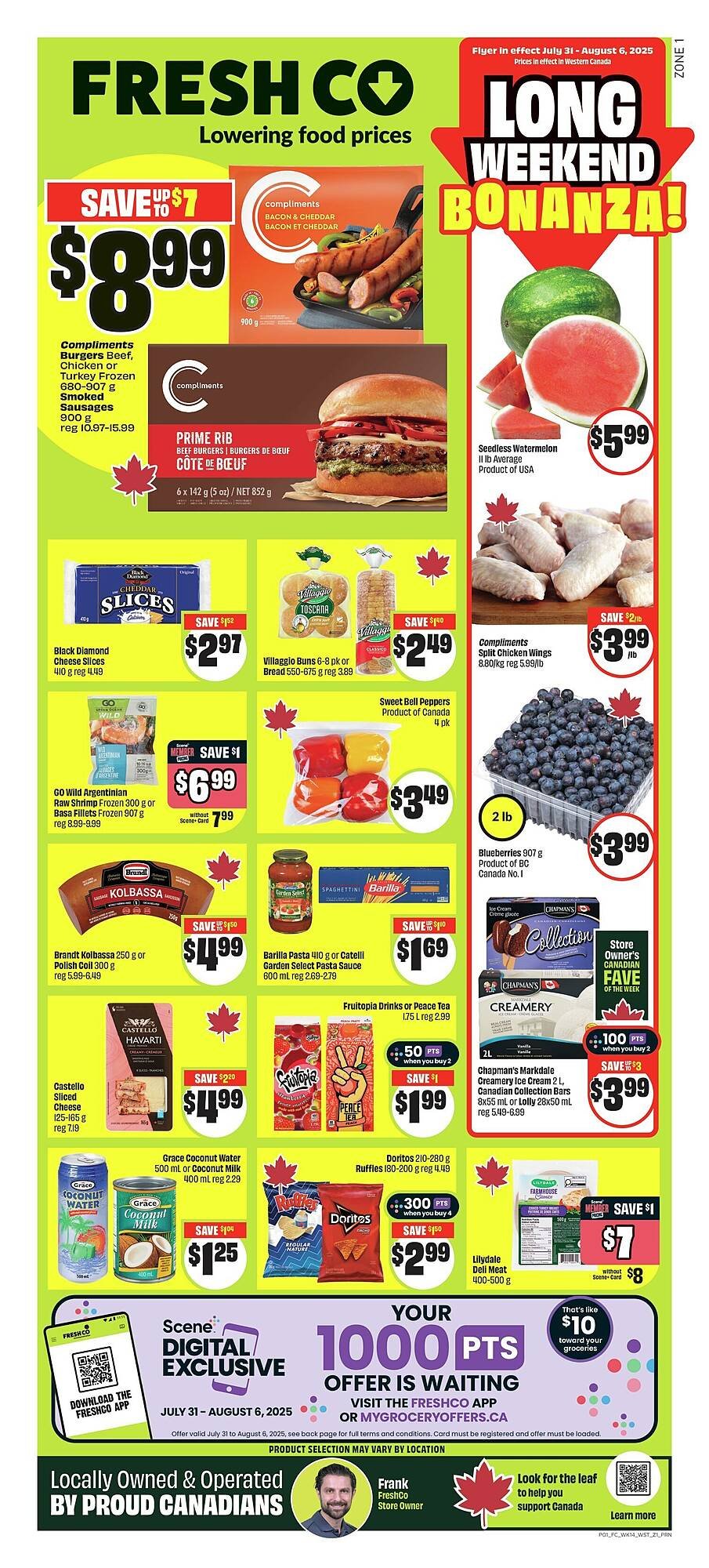FreshCo flyer (2025-07-31 - 2025-08-06) | 1